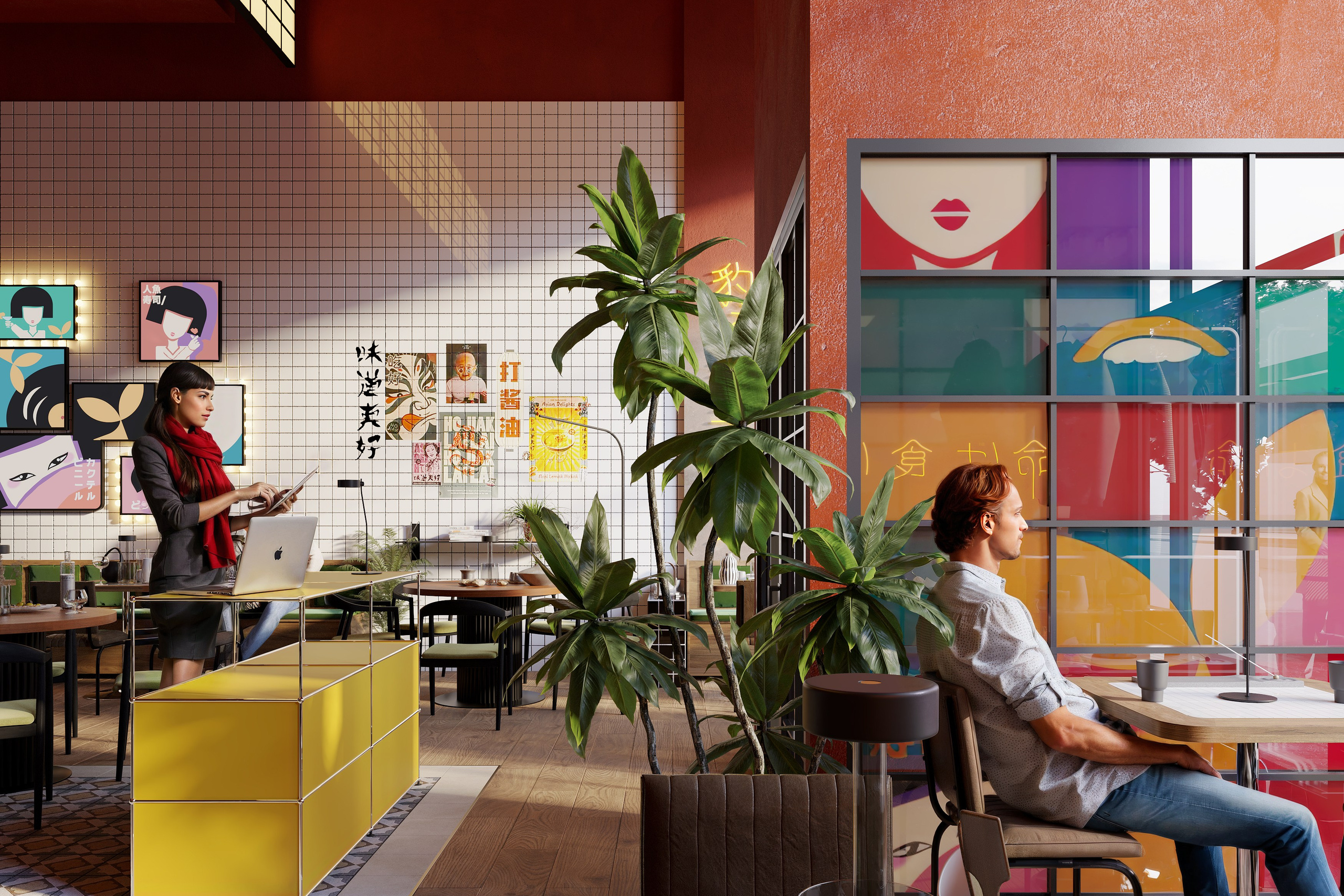 Ресторан «РУСАЛОЧКА». 3Д Визуализация Интерьера и Архитектуры