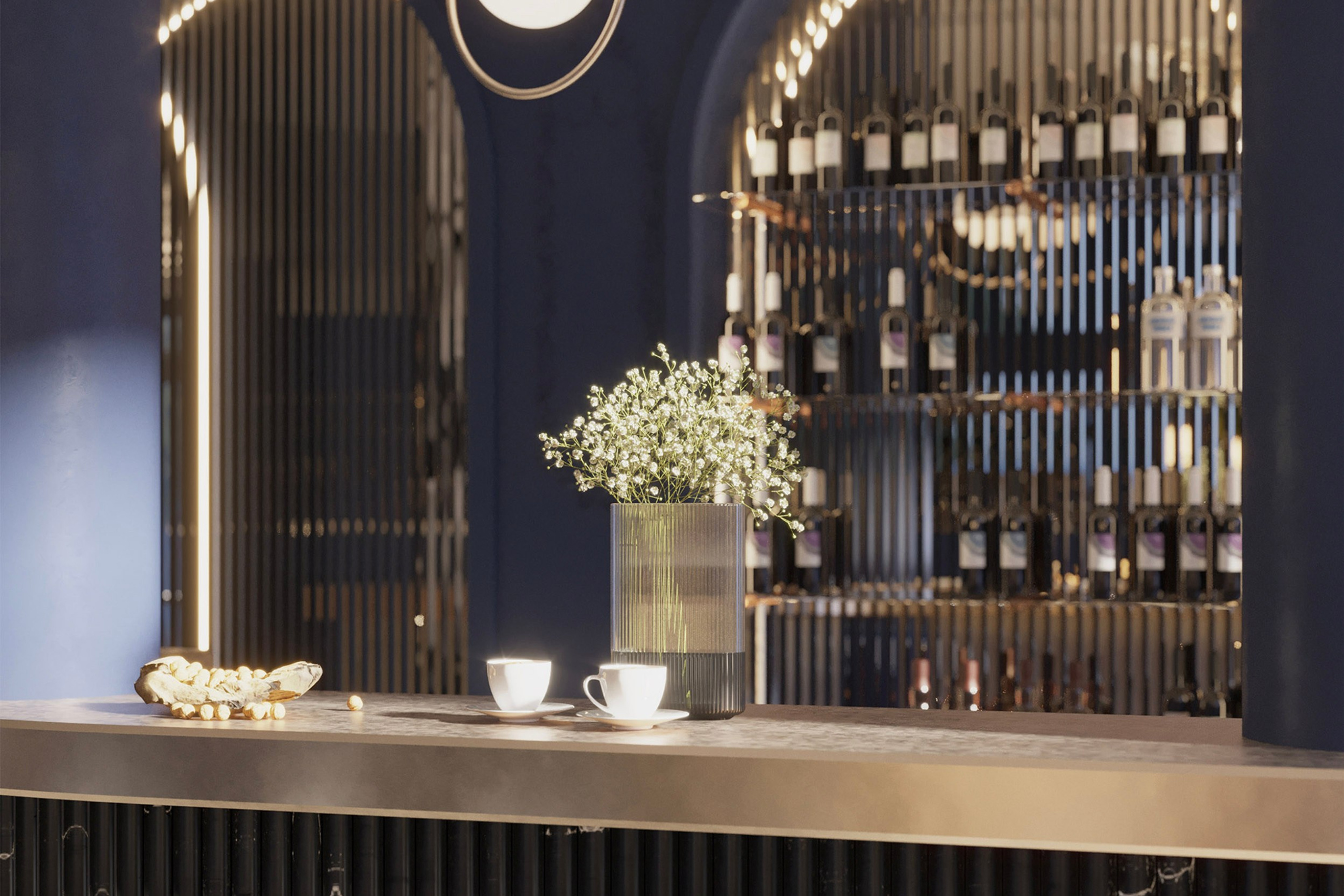 Restaurant Renovation — Modern Classic Interior Visualization. 3D INTERIOR AND ARCHITECTURE VISUALIZATION