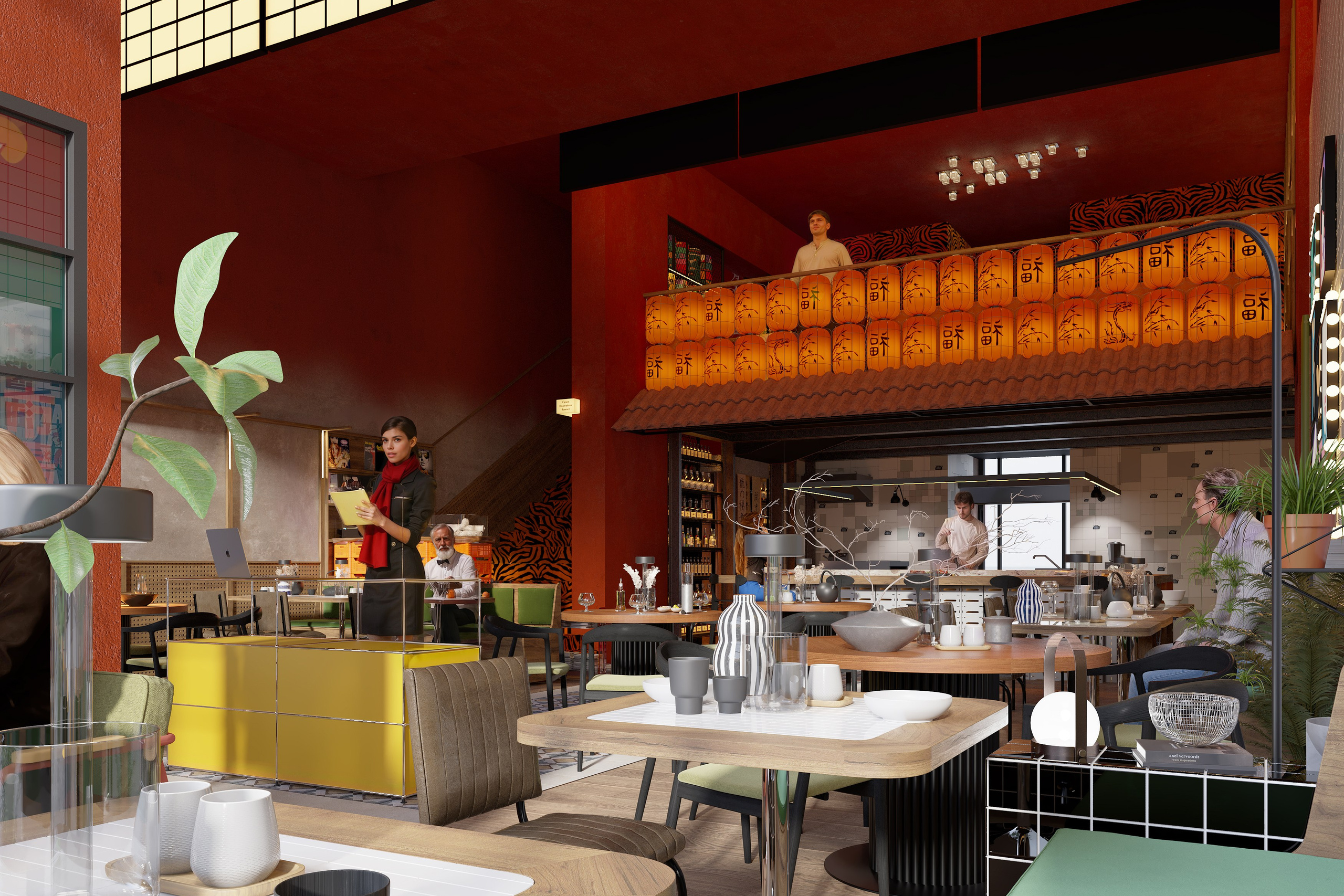 Ресторан «РУСАЛОЧКА». 3Д Визуализация Интерьера и Архитектуры