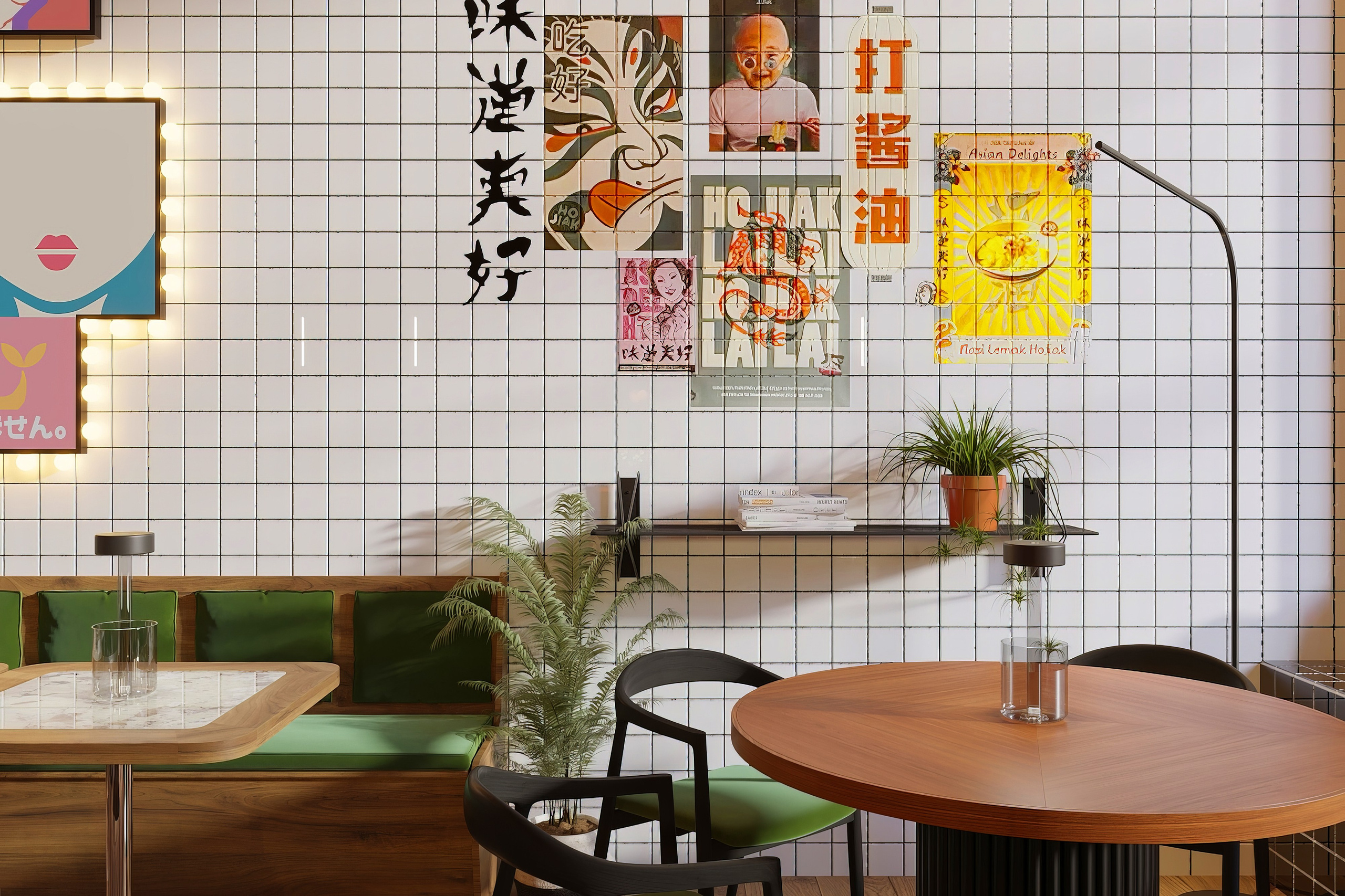 Ресторан «РУСАЛОЧКА». 3Д Визуализация Интерьера и Архитектуры