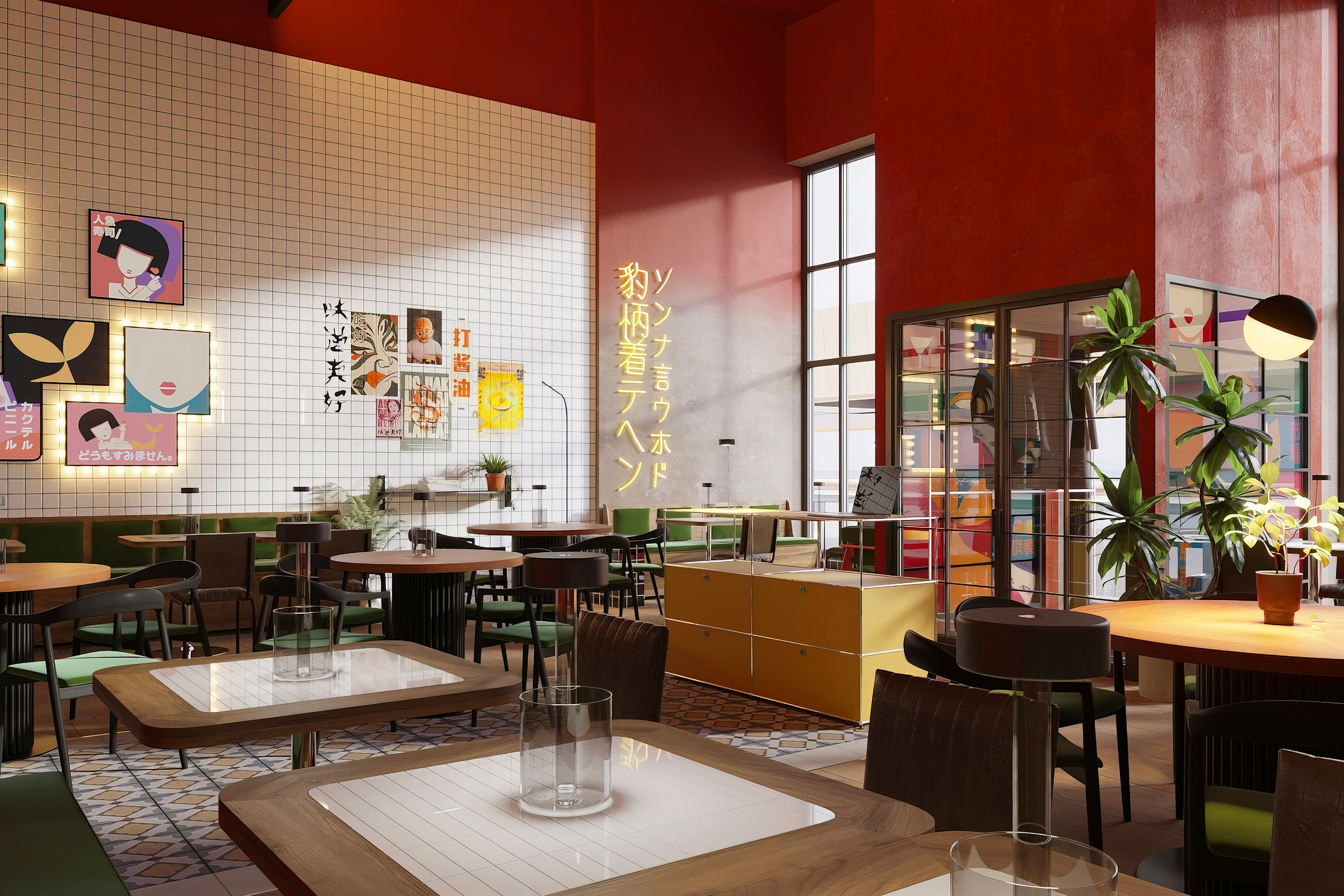 Ресторан «РУСАЛОЧКА». 3Д Визуализация Интерьера и Архитектуры