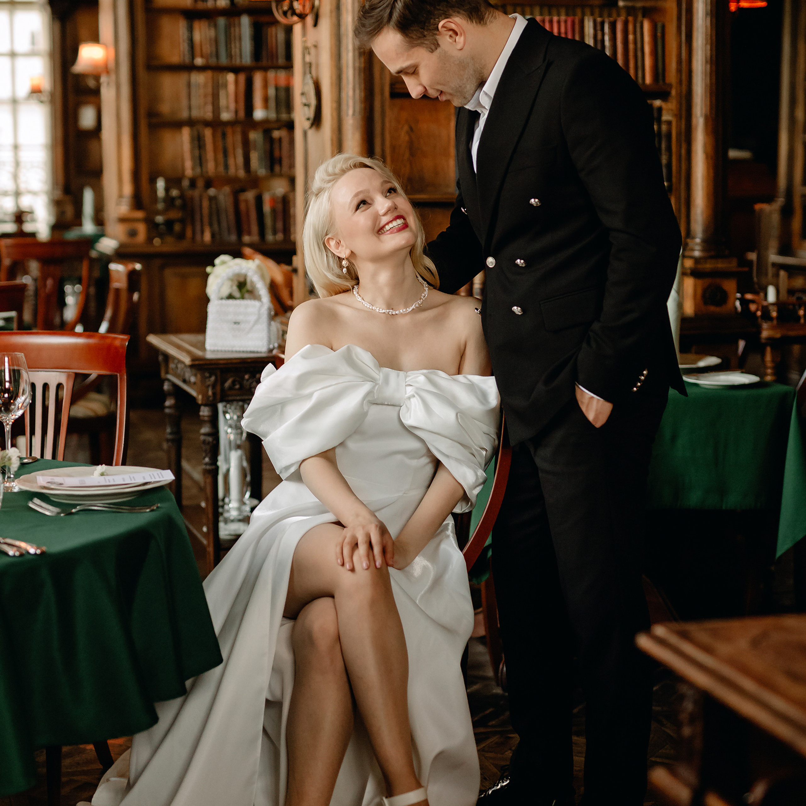 Мария и Владислав ресторан Пушкино Marriott Imperial Plaza