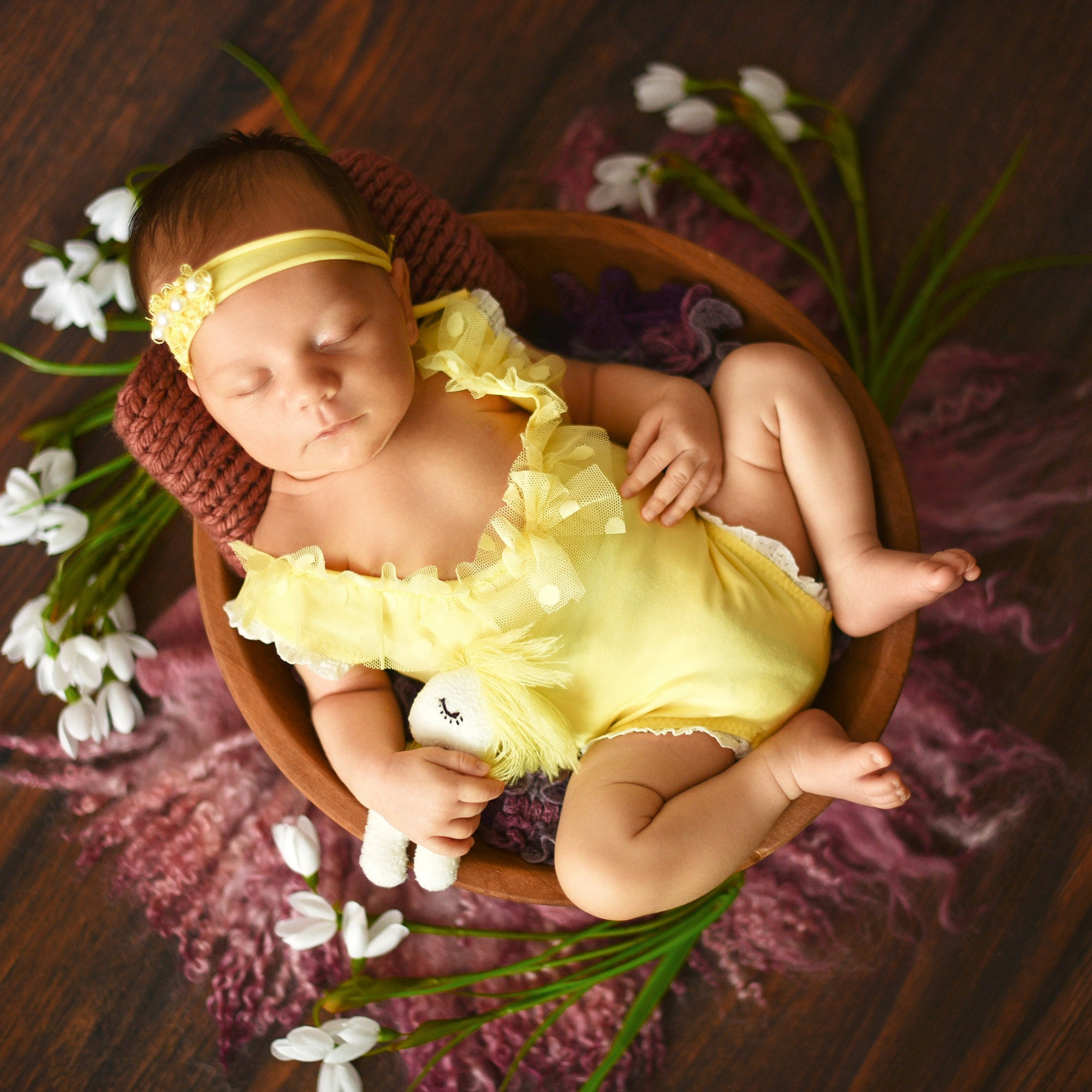 Полиночка. Фотограф беременности и новорожденных малышей Анастасия Никитина