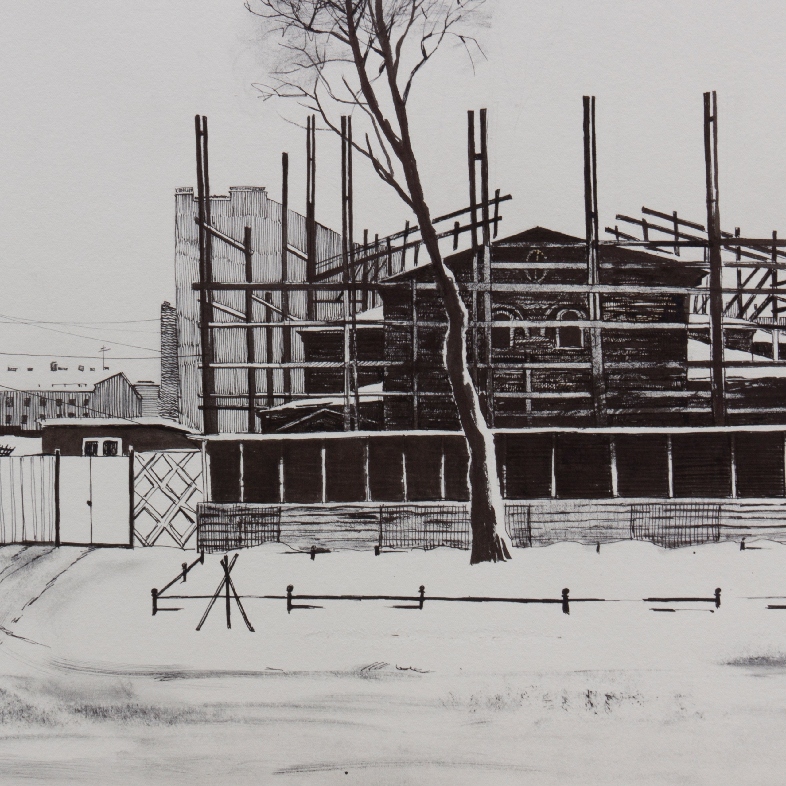 Проект ВРЕМЕННЫЕ КОНСТРУКЦИИ. Ольга Васильева художник в Санкт-Петербурге