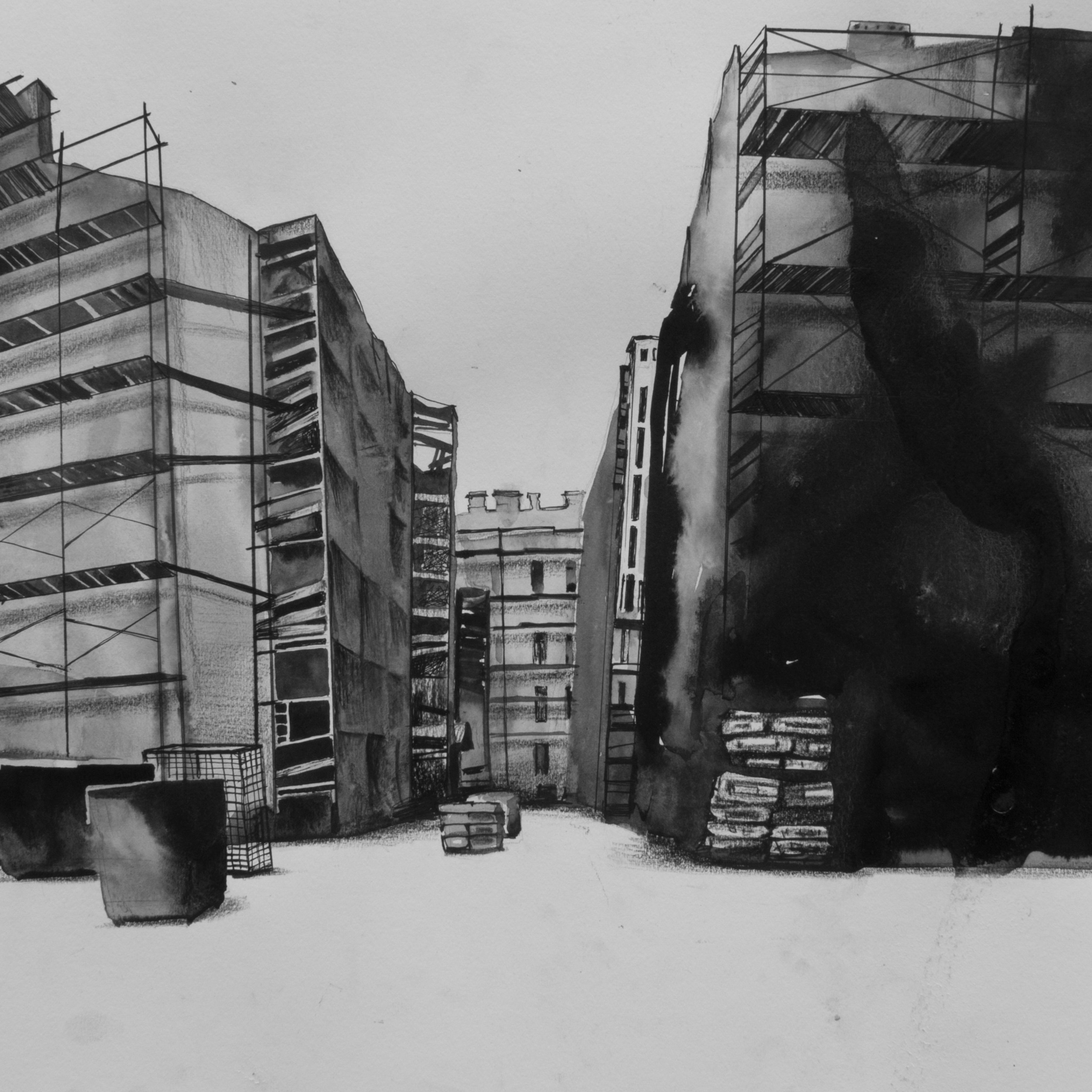 Проект ВРЕМЕННЫЕ КОНСТРУКЦИИ. Ольга Васильева художник в Санкт-Петербурге