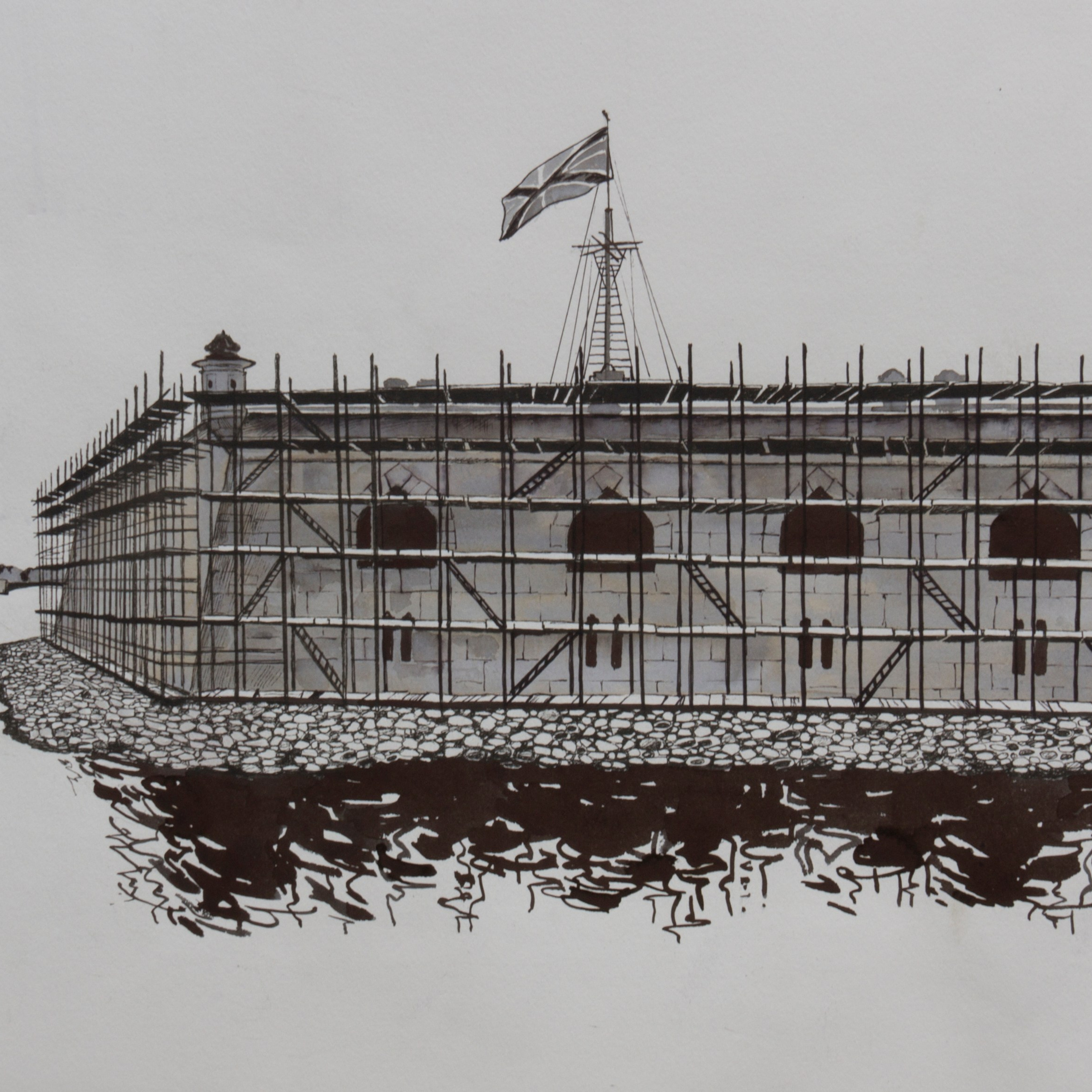 Проект ВРЕМЕННЫЕ КОНСТРУКЦИИ. Ольга Васильева художник в Санкт-Петербурге