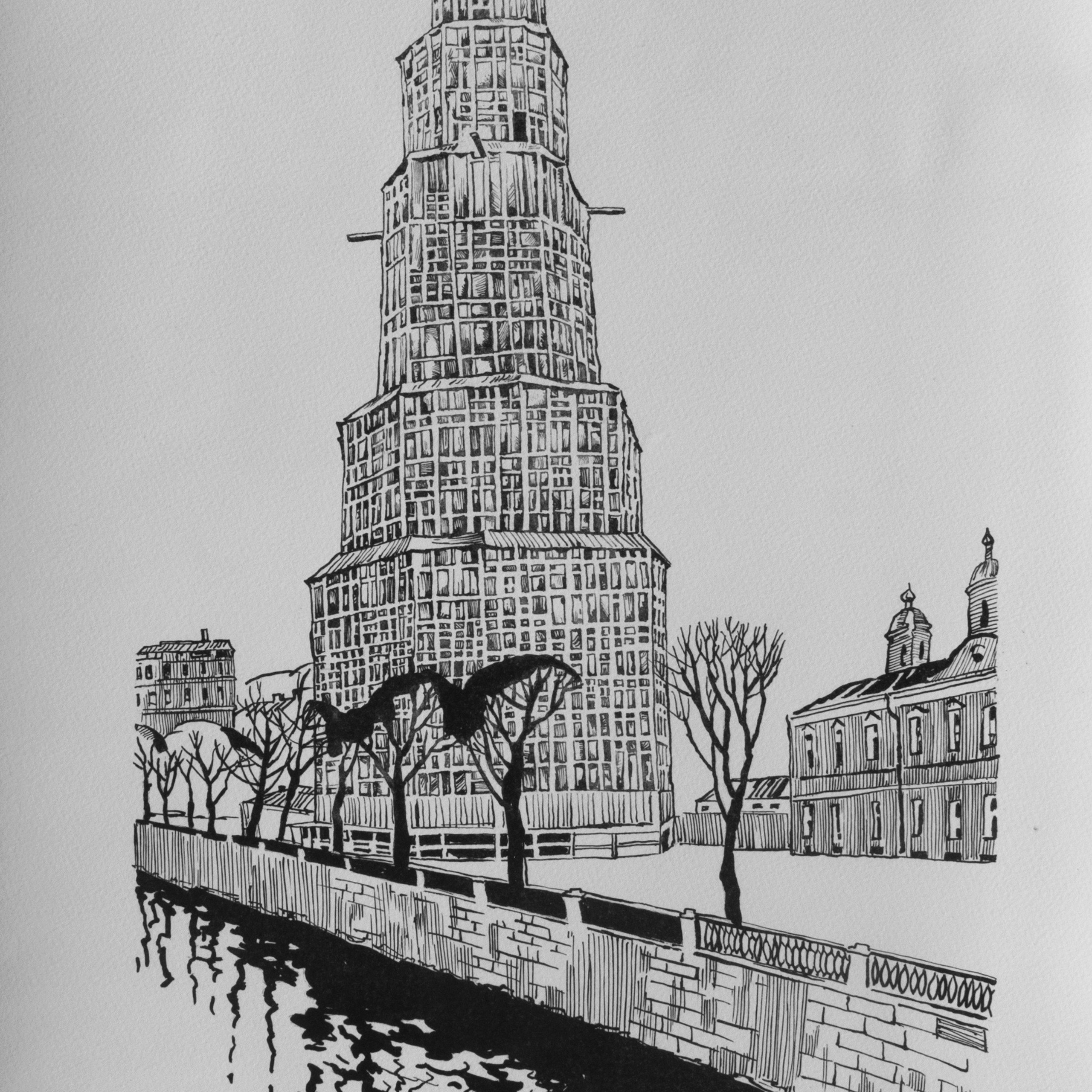 Проект ВРЕМЕННЫЕ КОНСТРУКЦИИ. Ольга Васильева художник в Санкт-Петербурге