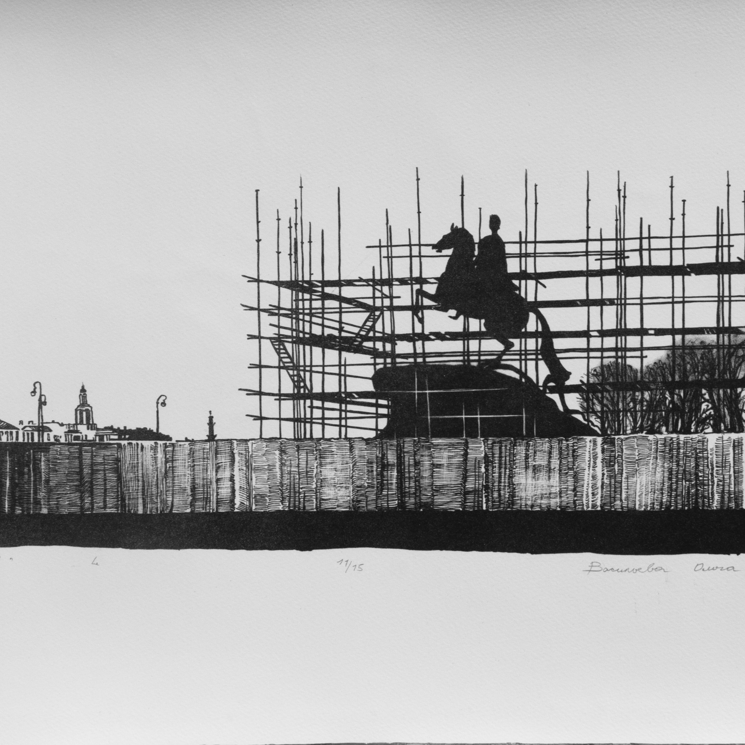 Проект ВРЕМЕННЫЕ КОНСТРУКЦИИ. Ольга Васильева художник в Санкт-Петербурге