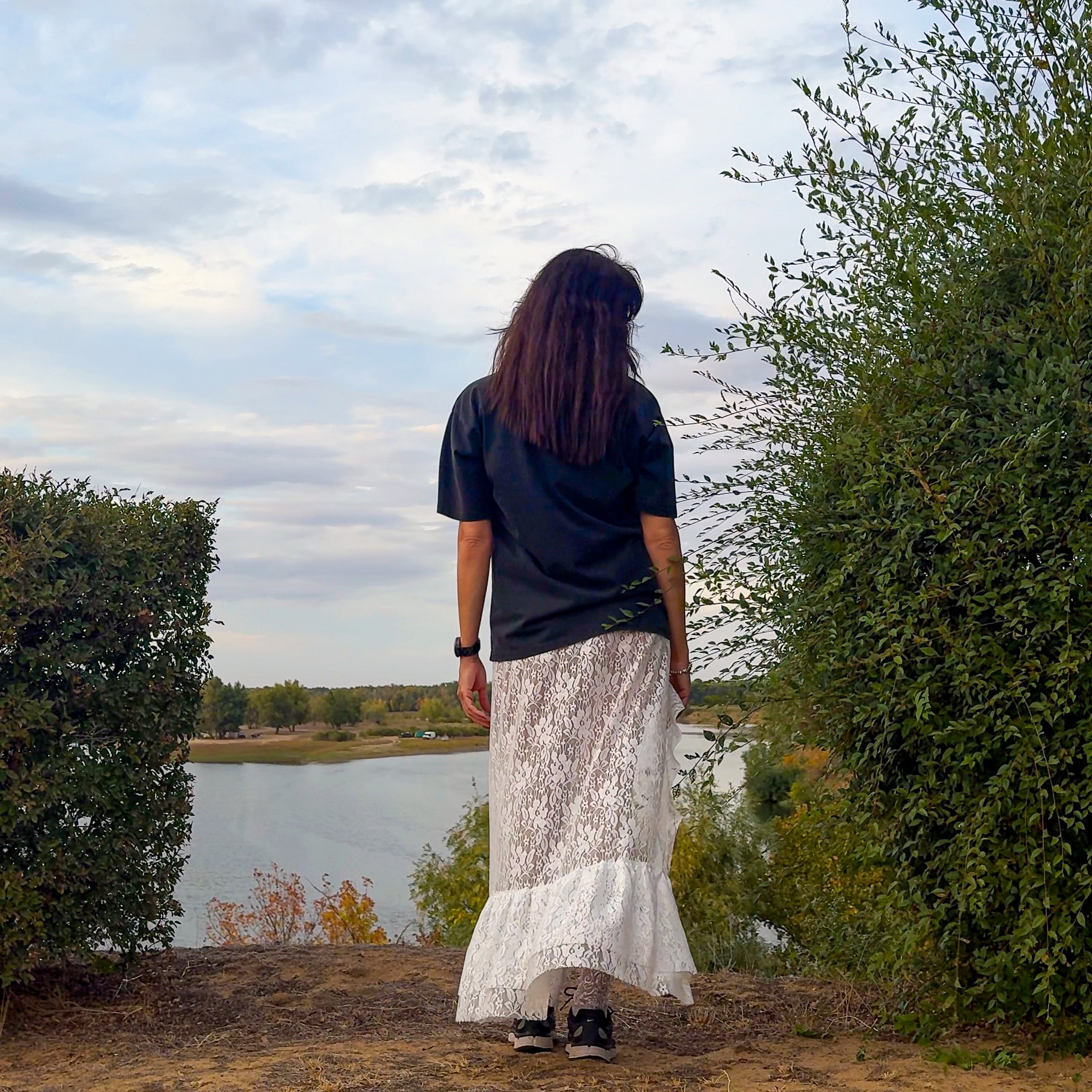 девушка фото со спины