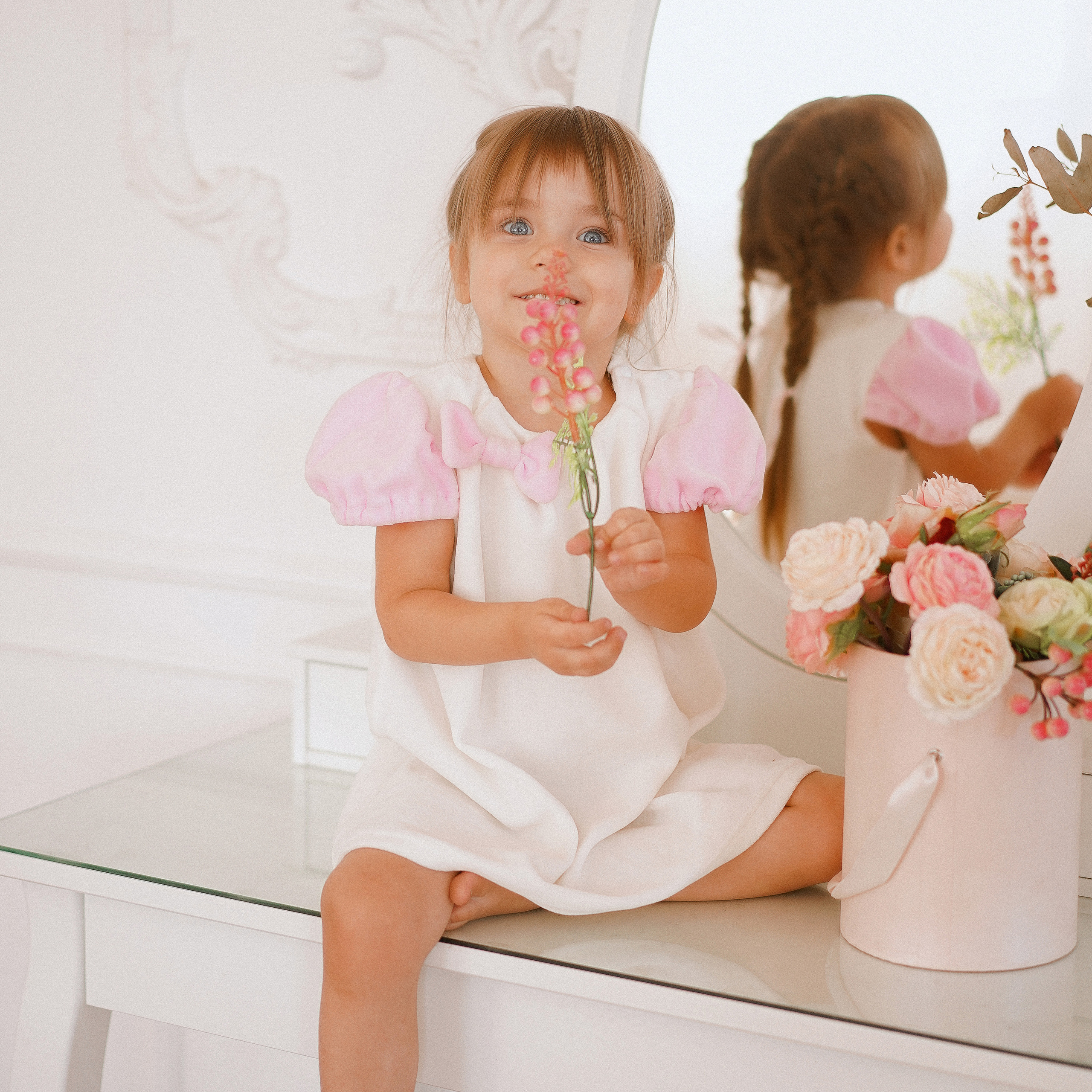 Рекламная съёмка детской одежды