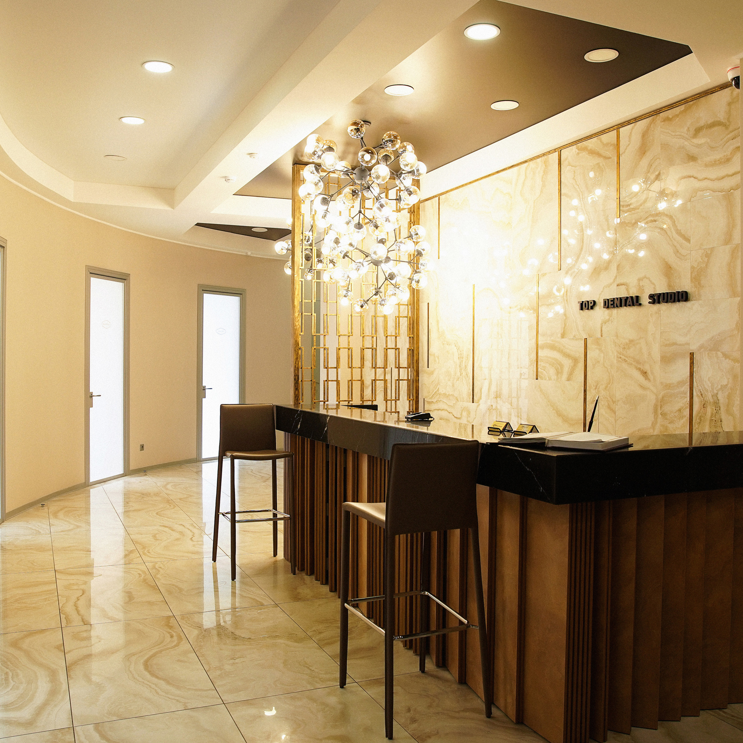 Интерьерная съёмка для стоматологической клиники TOP DENTAL STUDIO