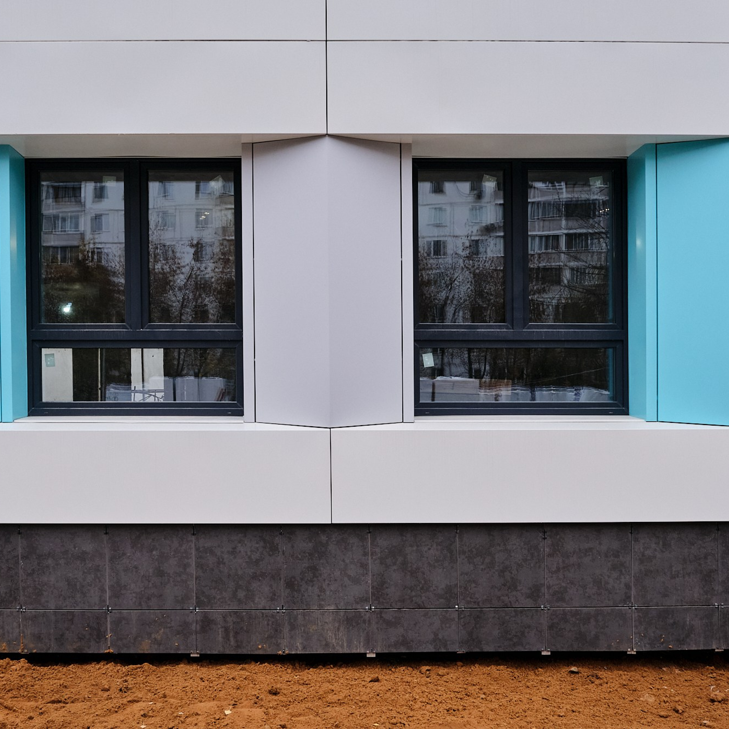 Фасад здания после реконструкции