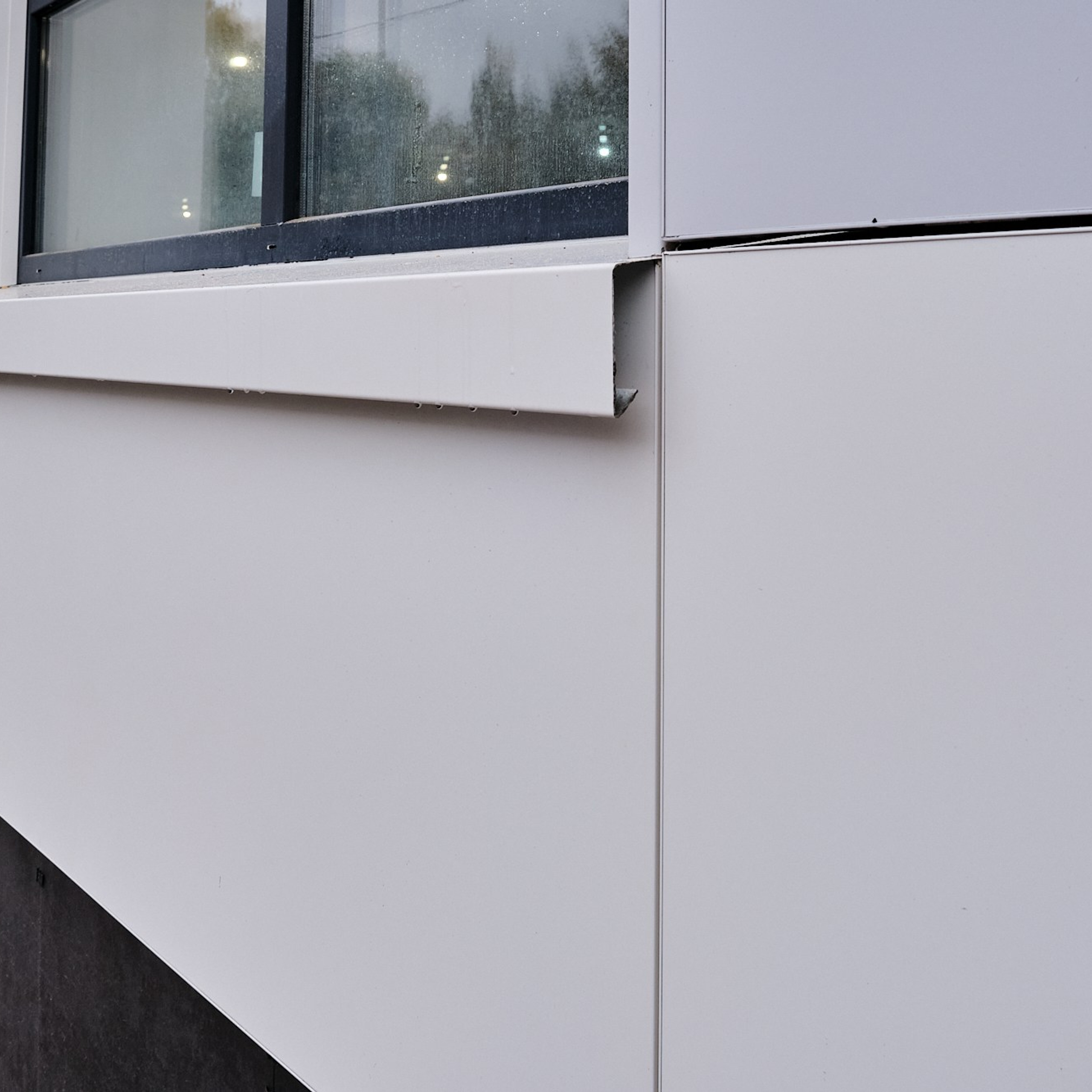 Примыкания фасадных панелей