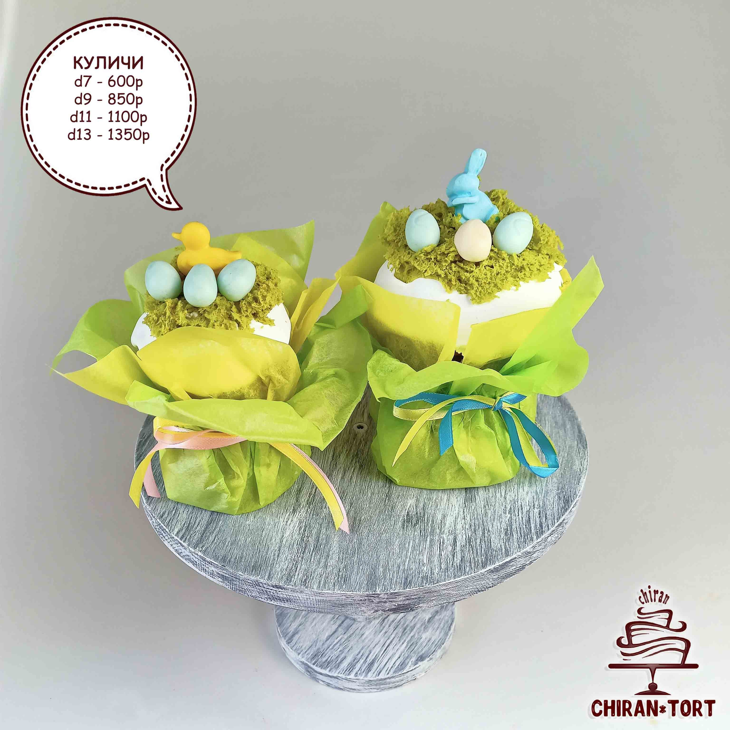 Пасхальное предложение 2025. Торты на заказ в Волгограде