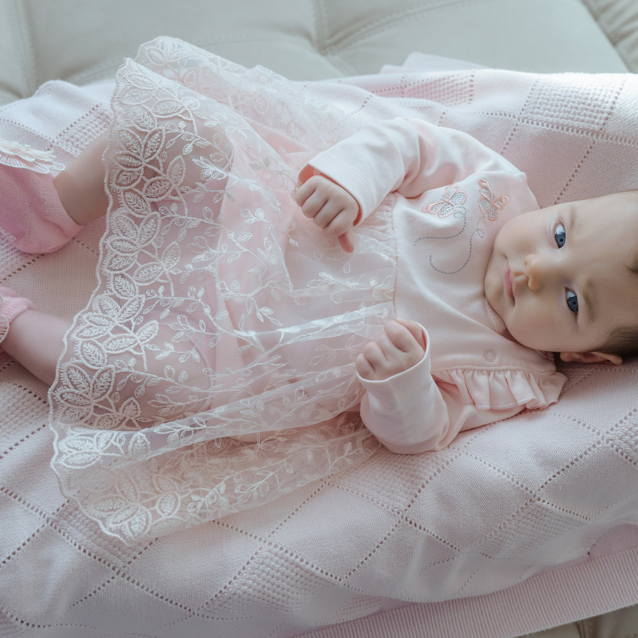 Фотосессия новорожденных с родителями