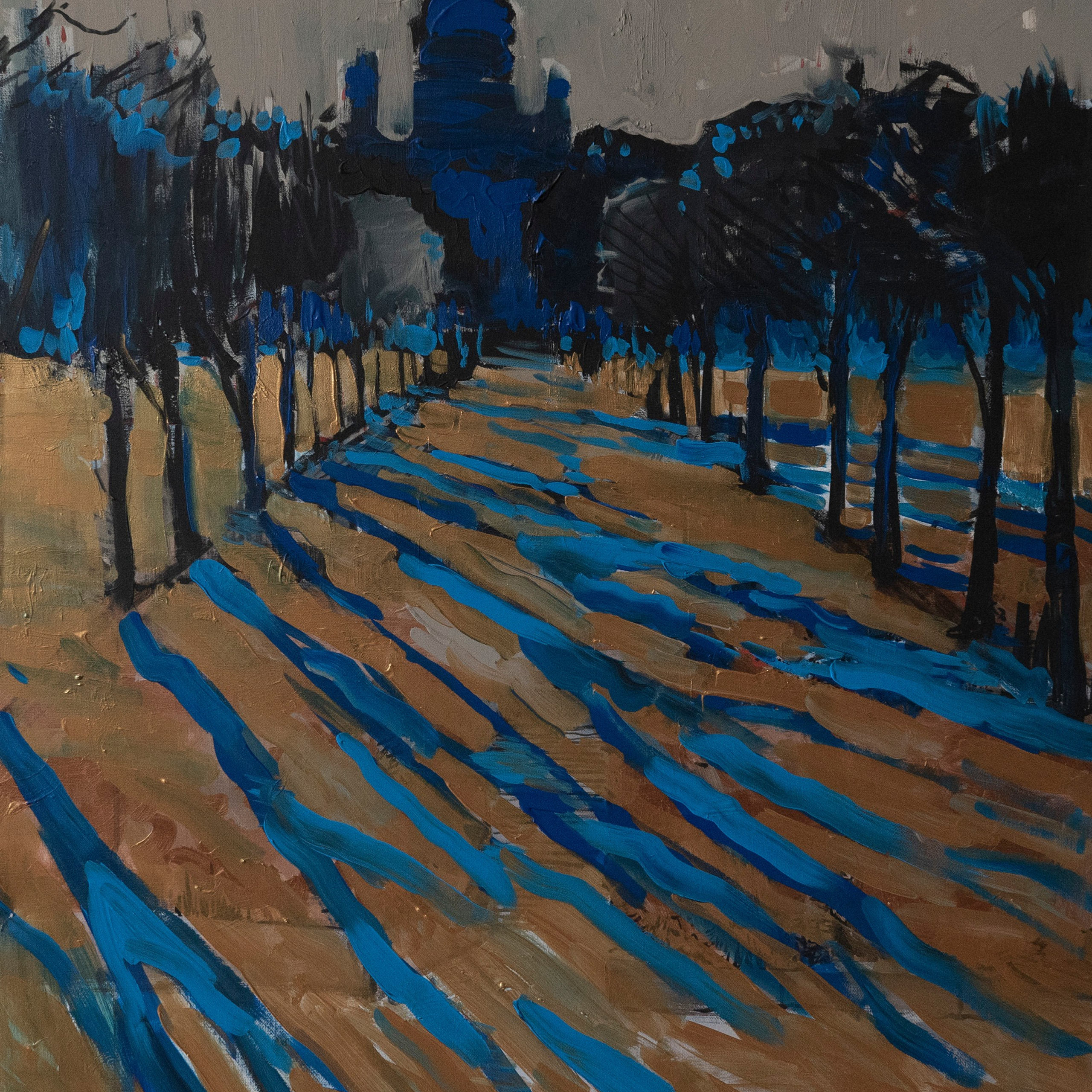 Петергоф, тени петергофа, картина со смыслом, картина в интерьер, современное искусство, знаковый художник, популярный художник, известный художник,