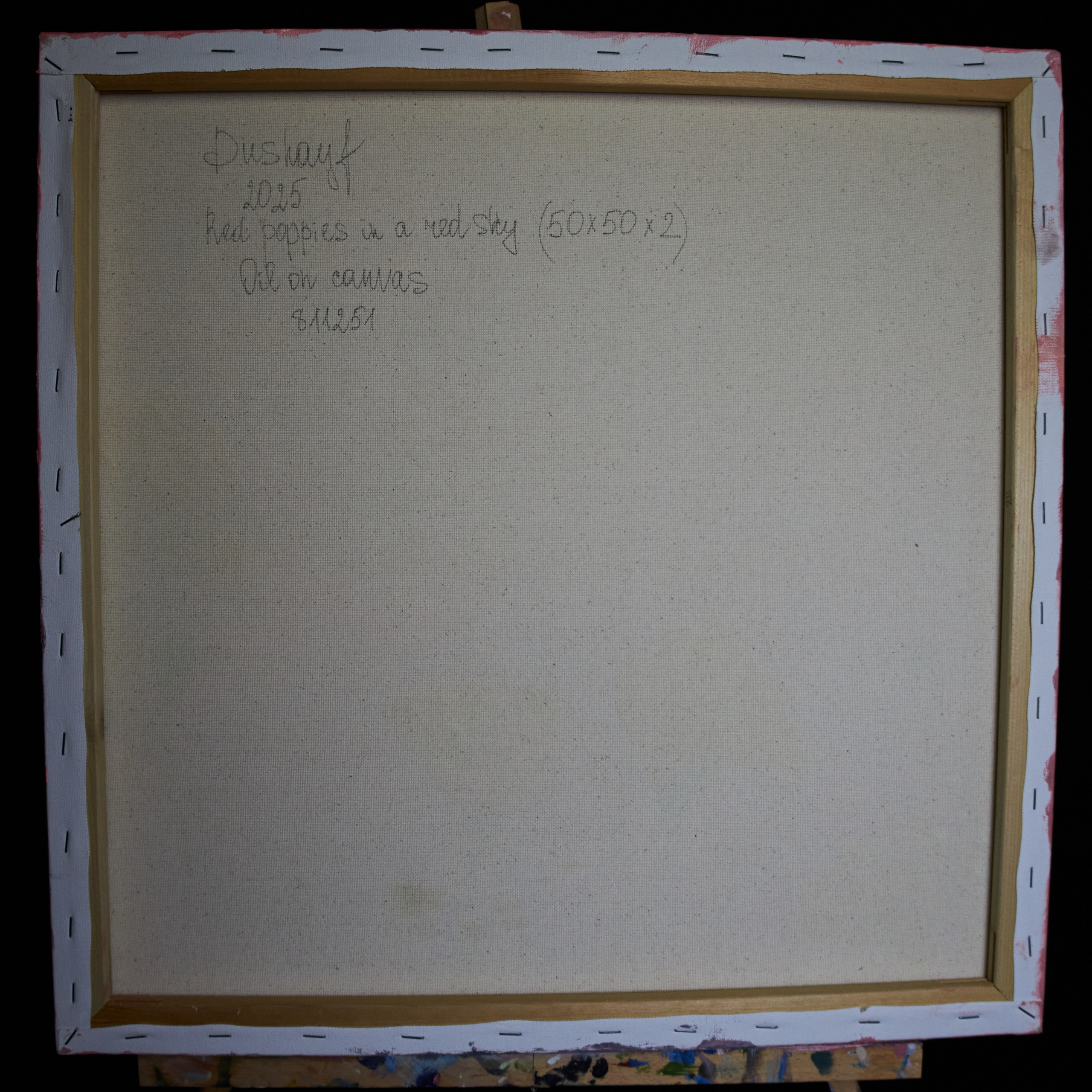 Red poppies in a red sky. Visual artist (photo & arts)