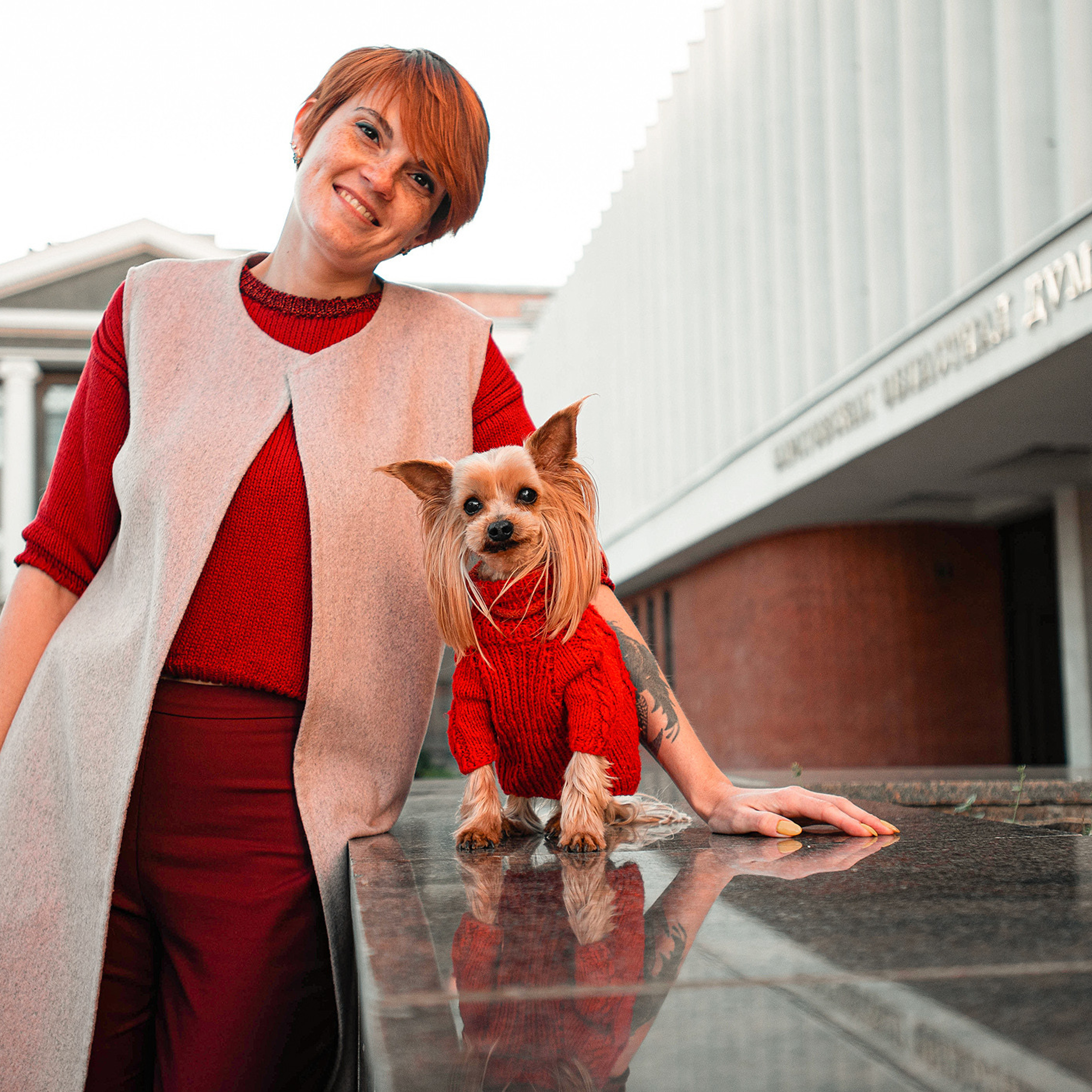 Ира и Вжик. Фотограф — анималист Саратов/Москва|Плужникова Юлия