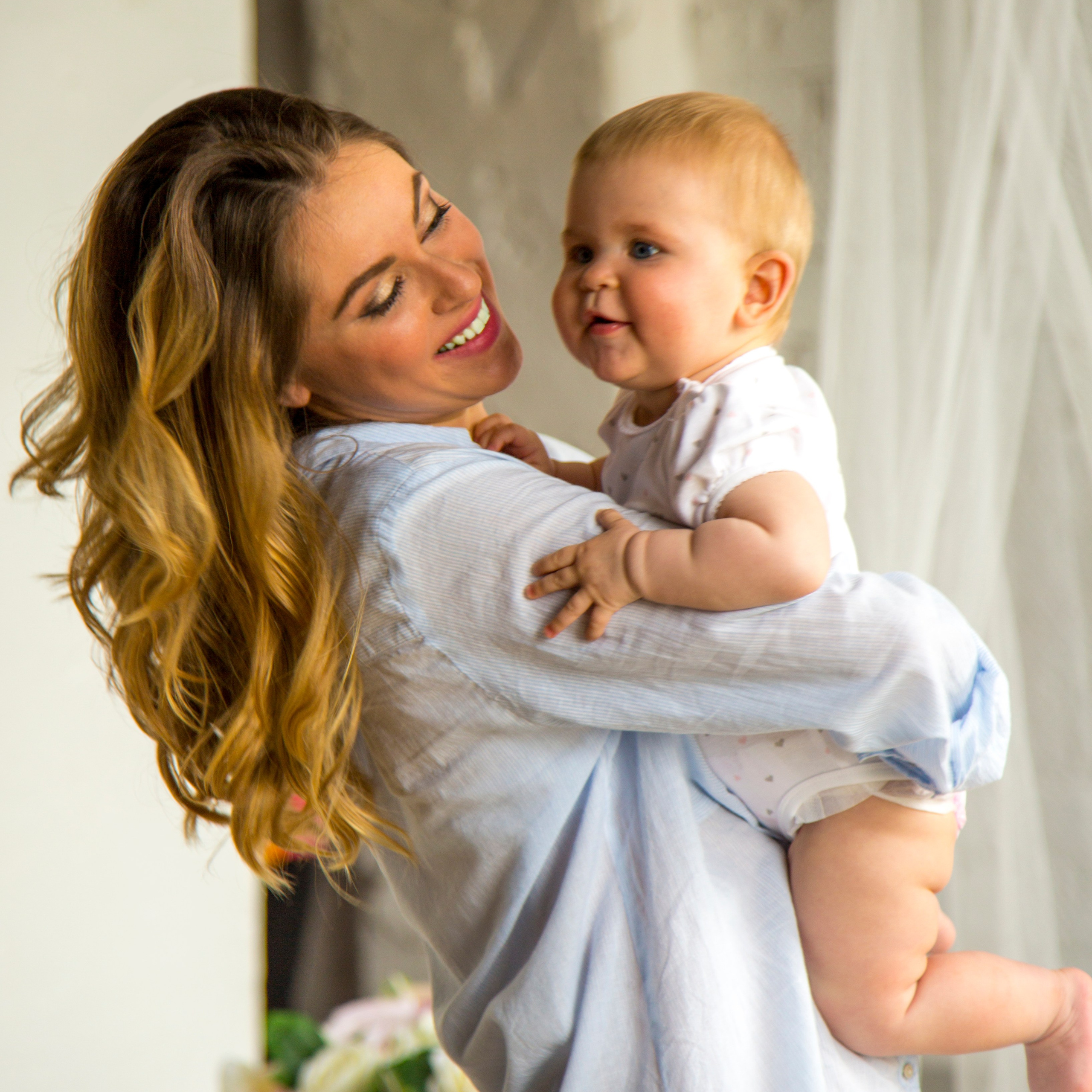 Фотосессия с ребенком в студии