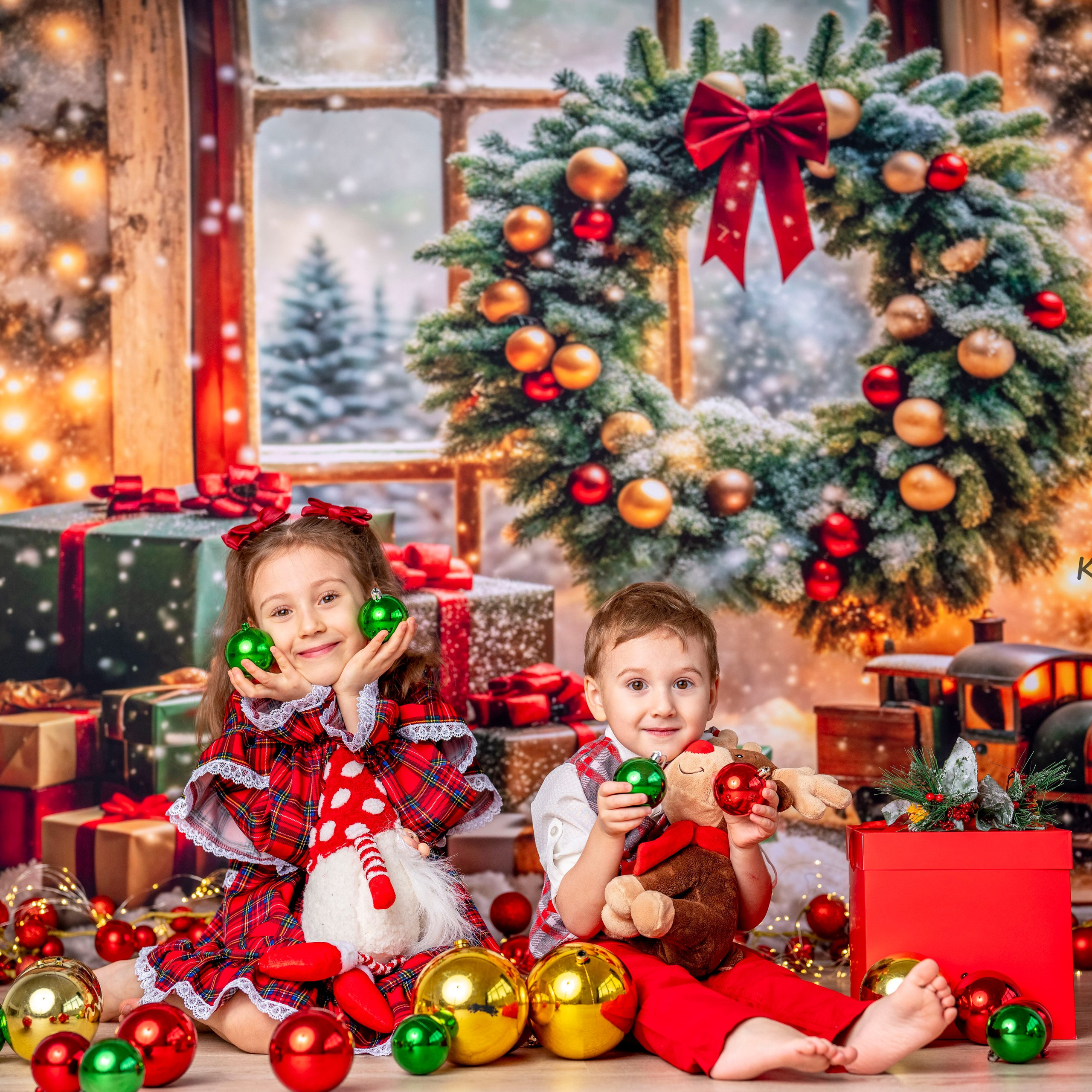 Новый год. Детский и семейный фотограф в Москве Анастасия Стегниенко