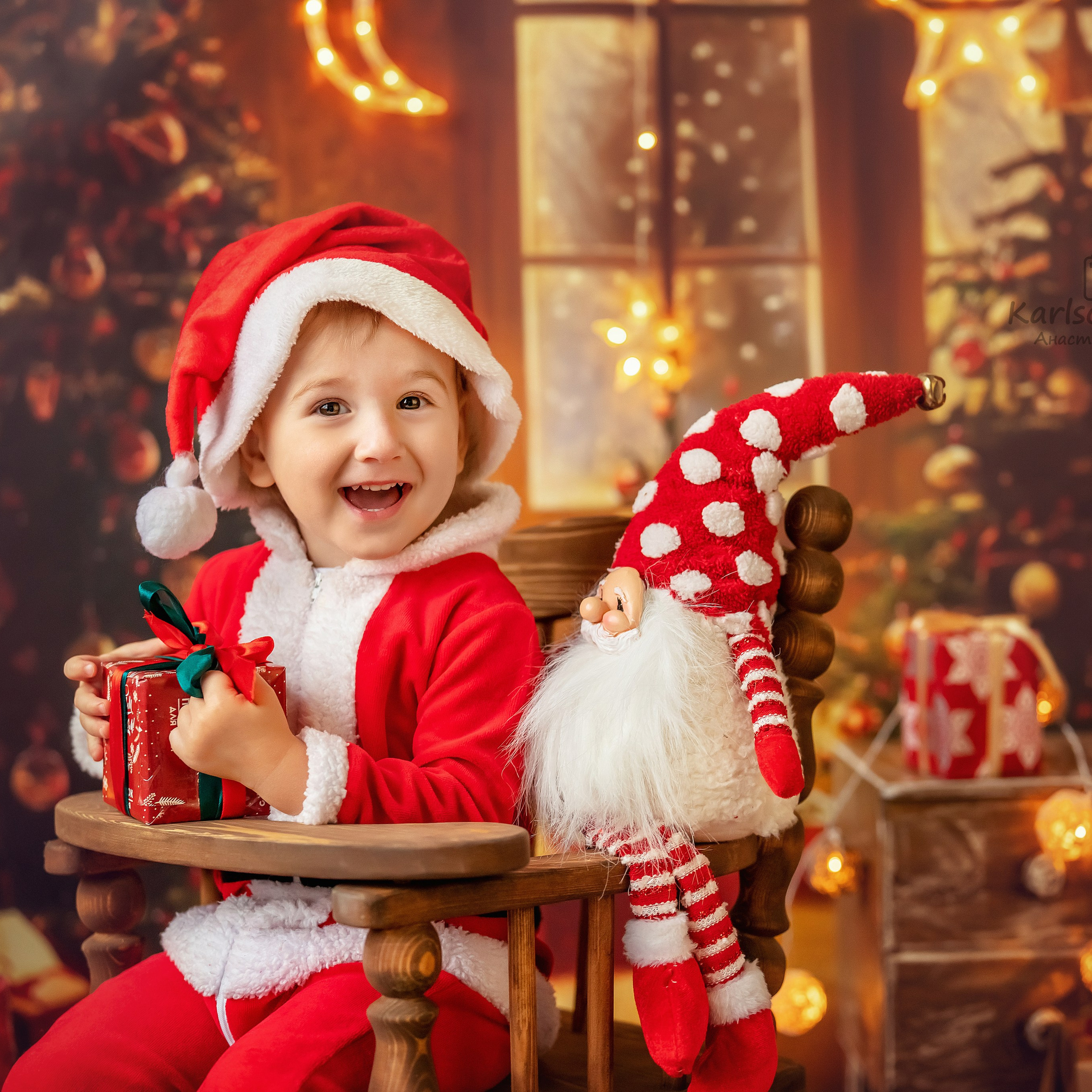 Новый год. Детский и семейный фотограф в Москве Анастасия Стегниенко