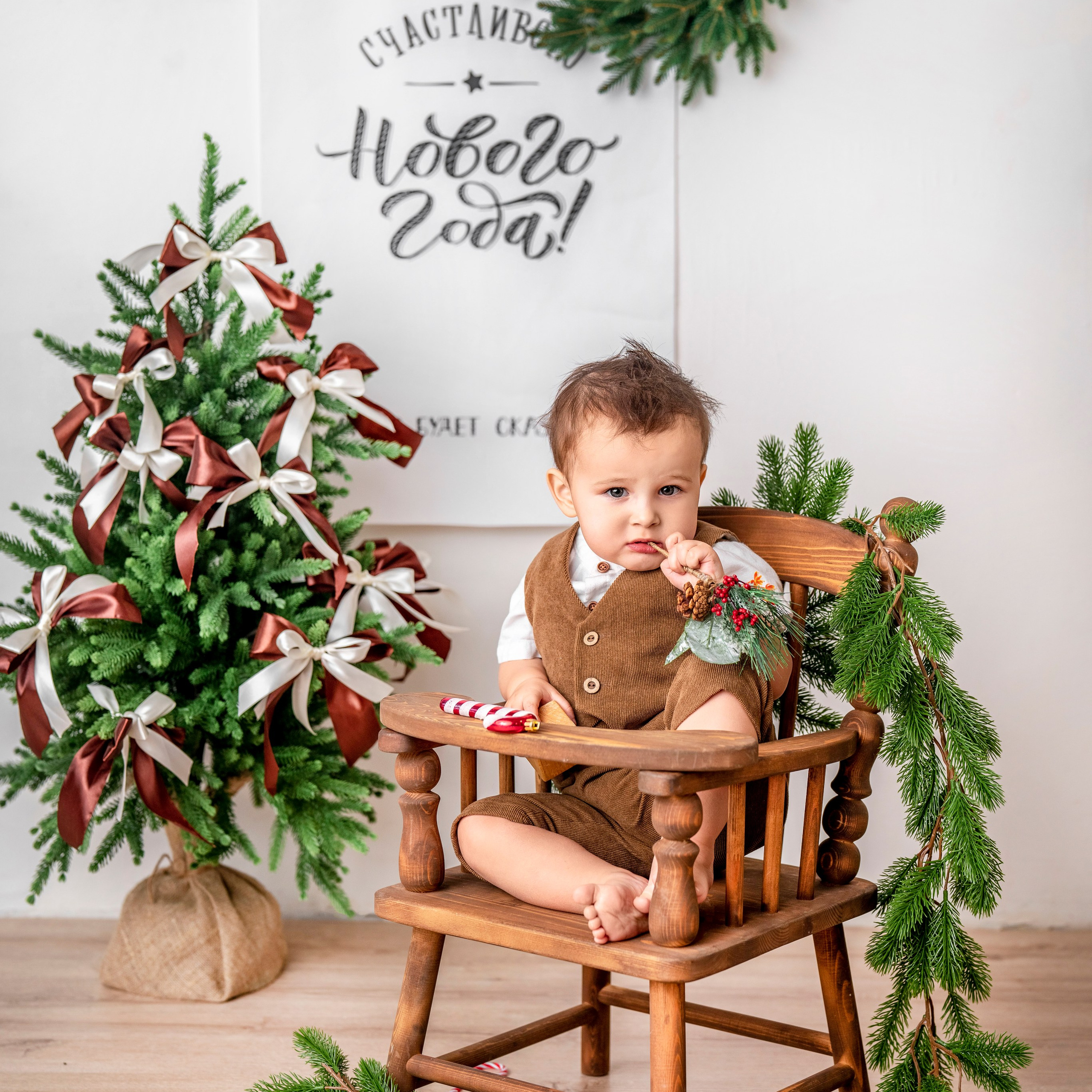Новый год. Детский и семейный фотограф в Москве Анастасия Стегниенко
