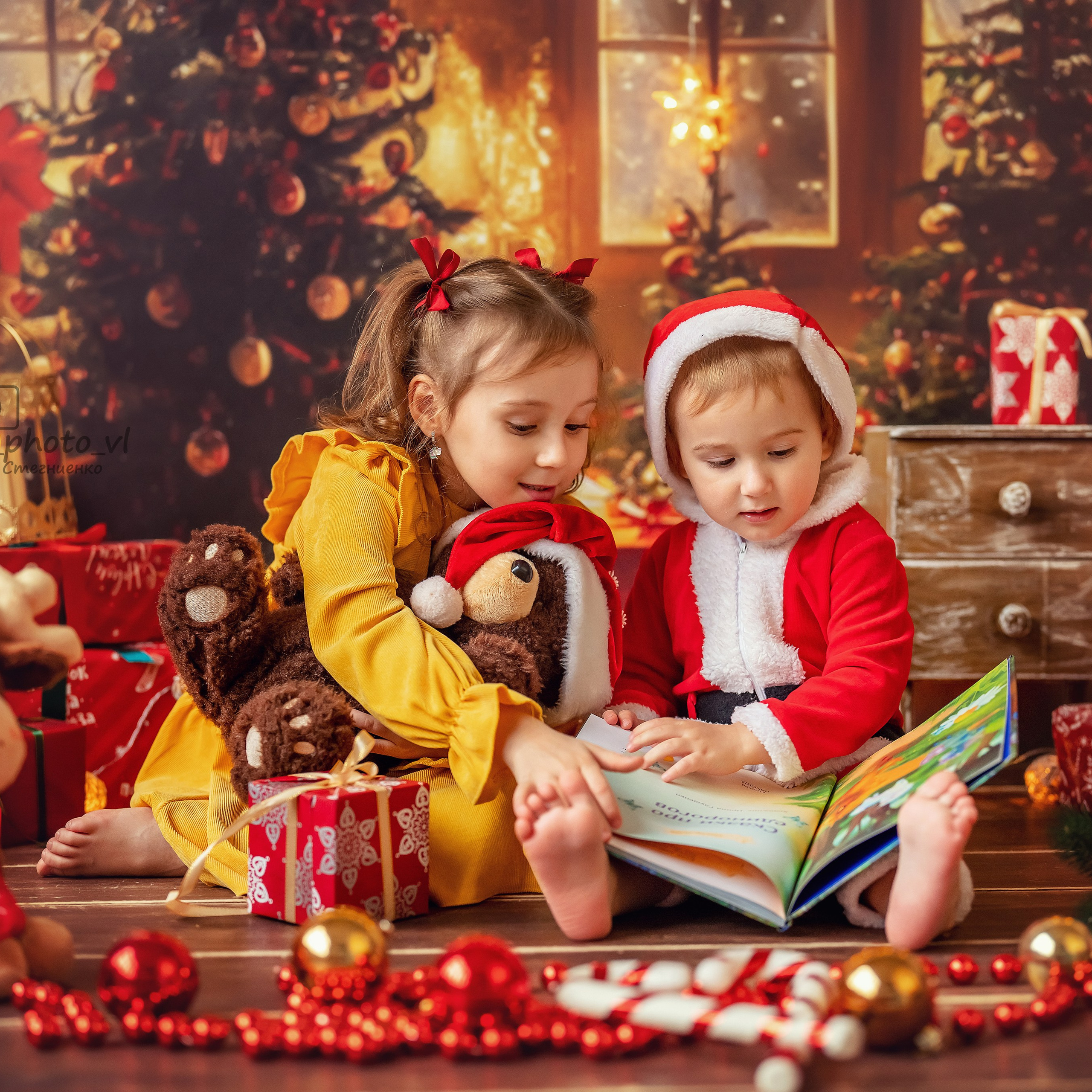 Новый год. Детский и семейный фотограф в Москве Анастасия Стегниенко