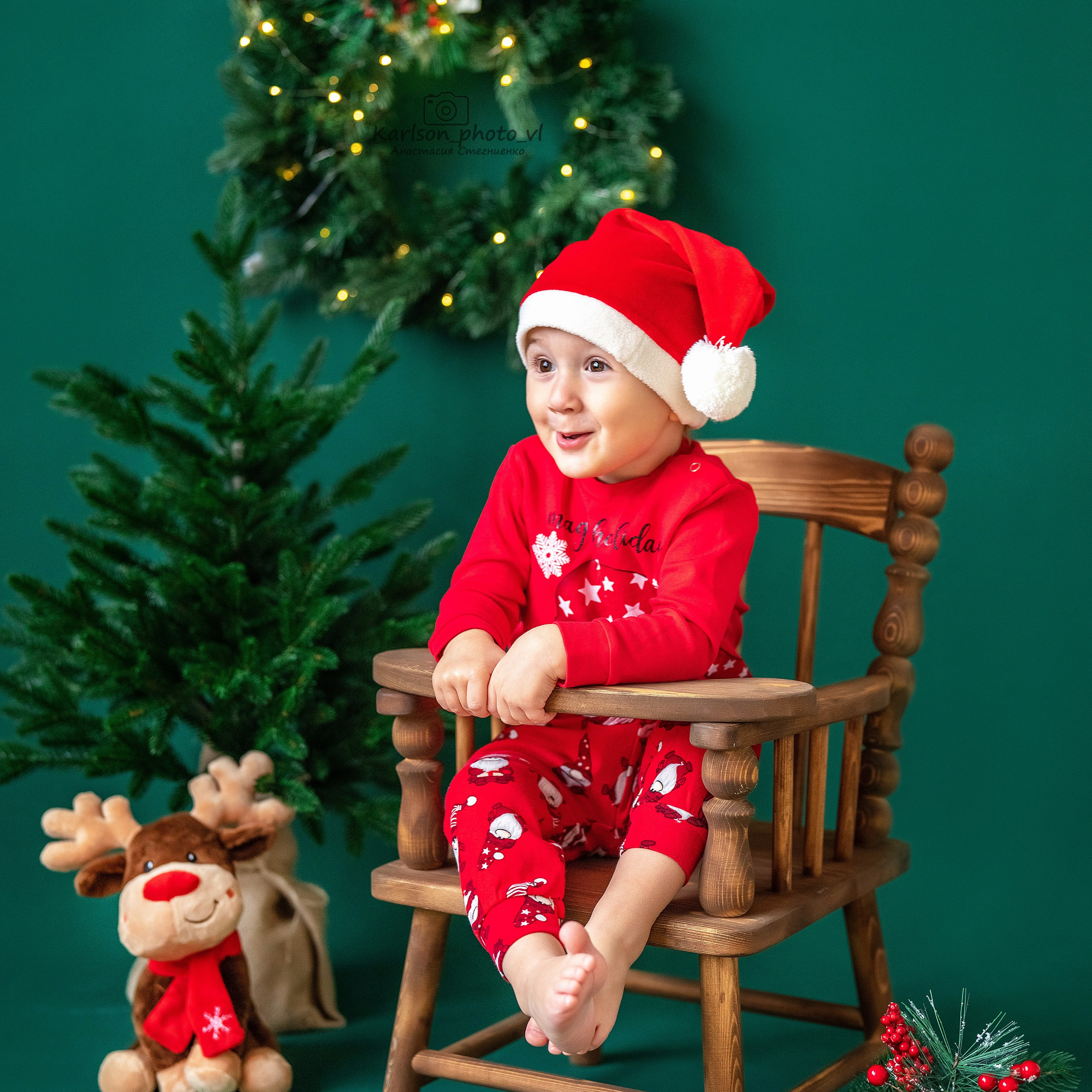 Новый год. Детский и семейный фотограф в Москве Анастасия Стегниенко