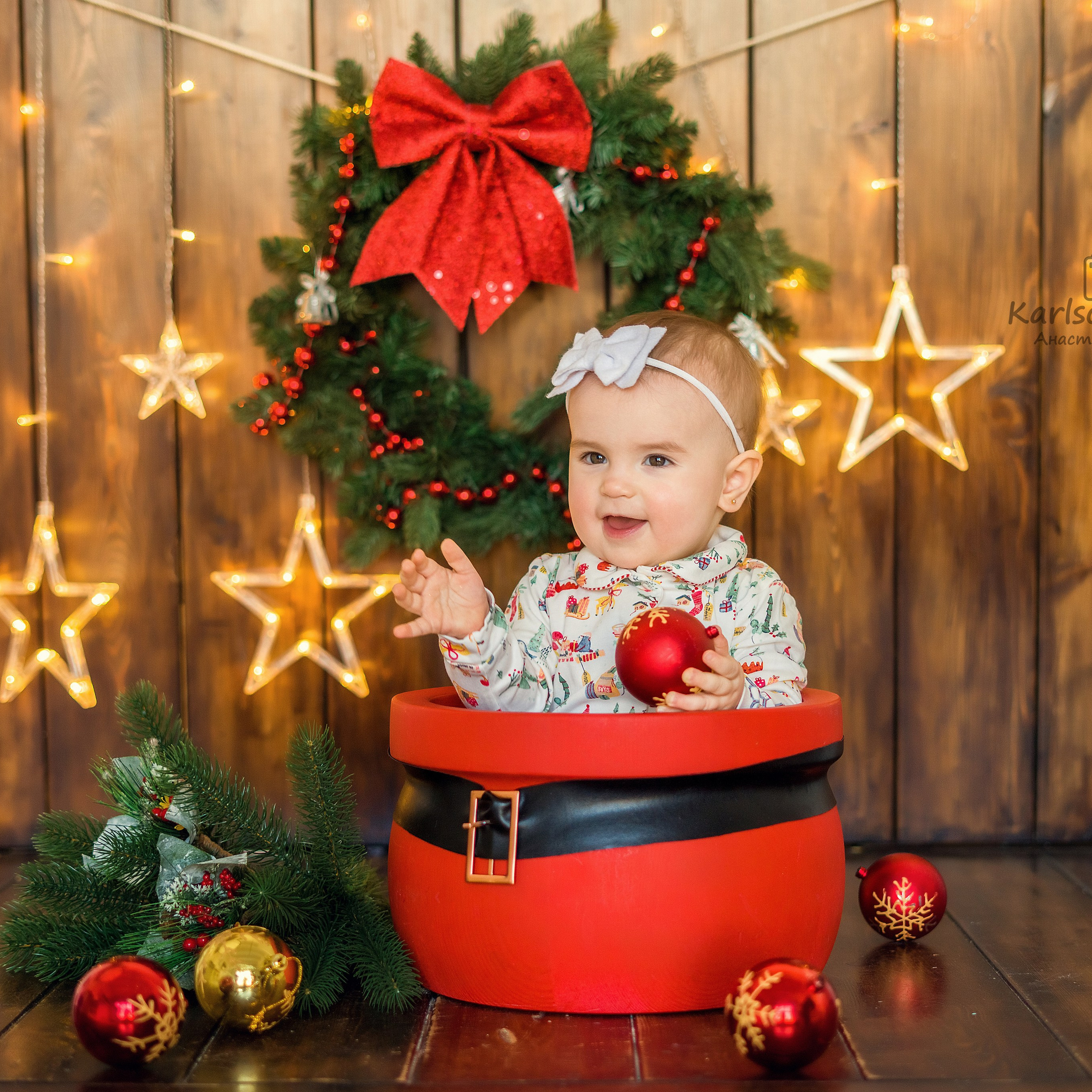 Новый год. Детский и семейный фотограф в Москве Анастасия Стегниенко