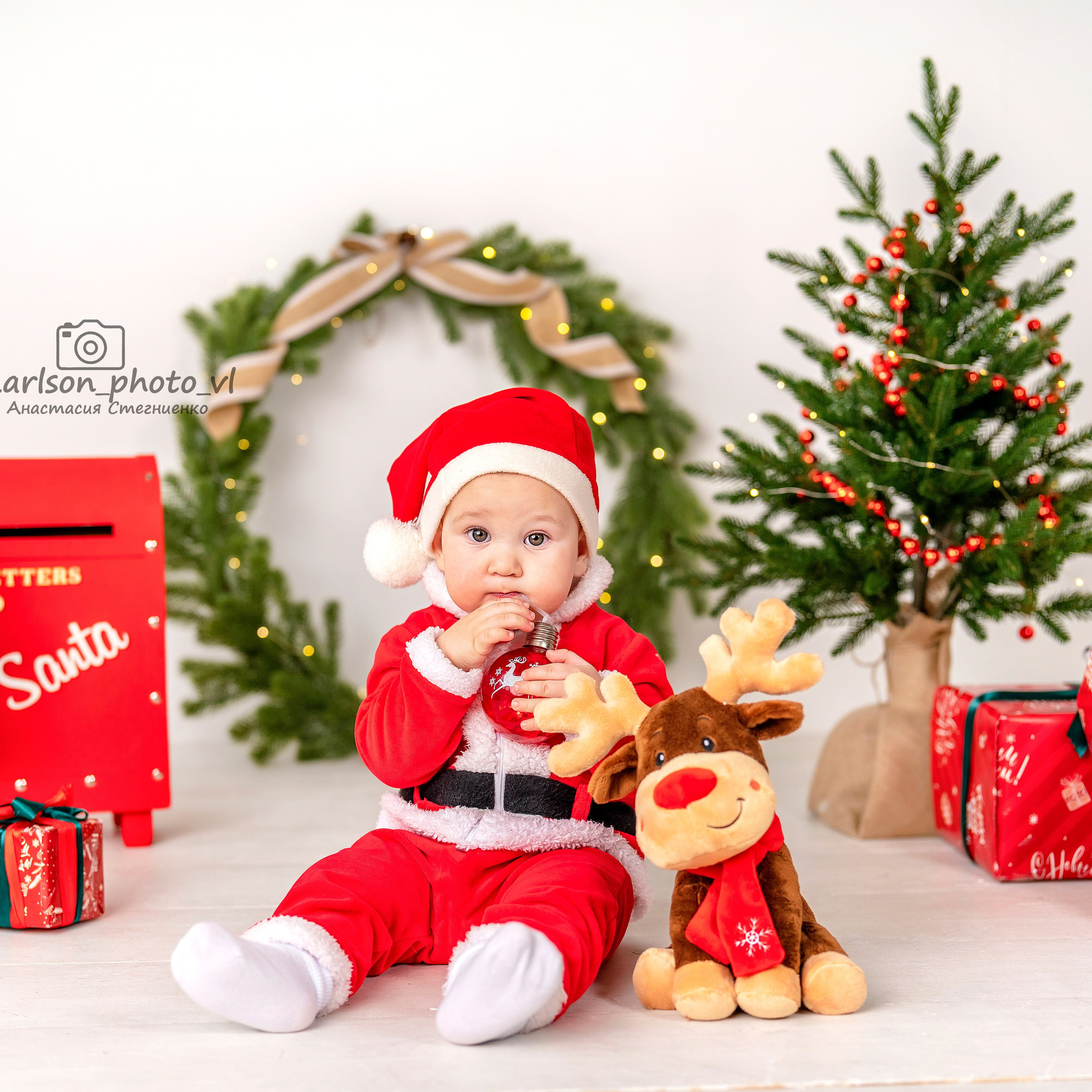 Новый год. Детский и семейный фотограф в Москве Анастасия Стегниенко