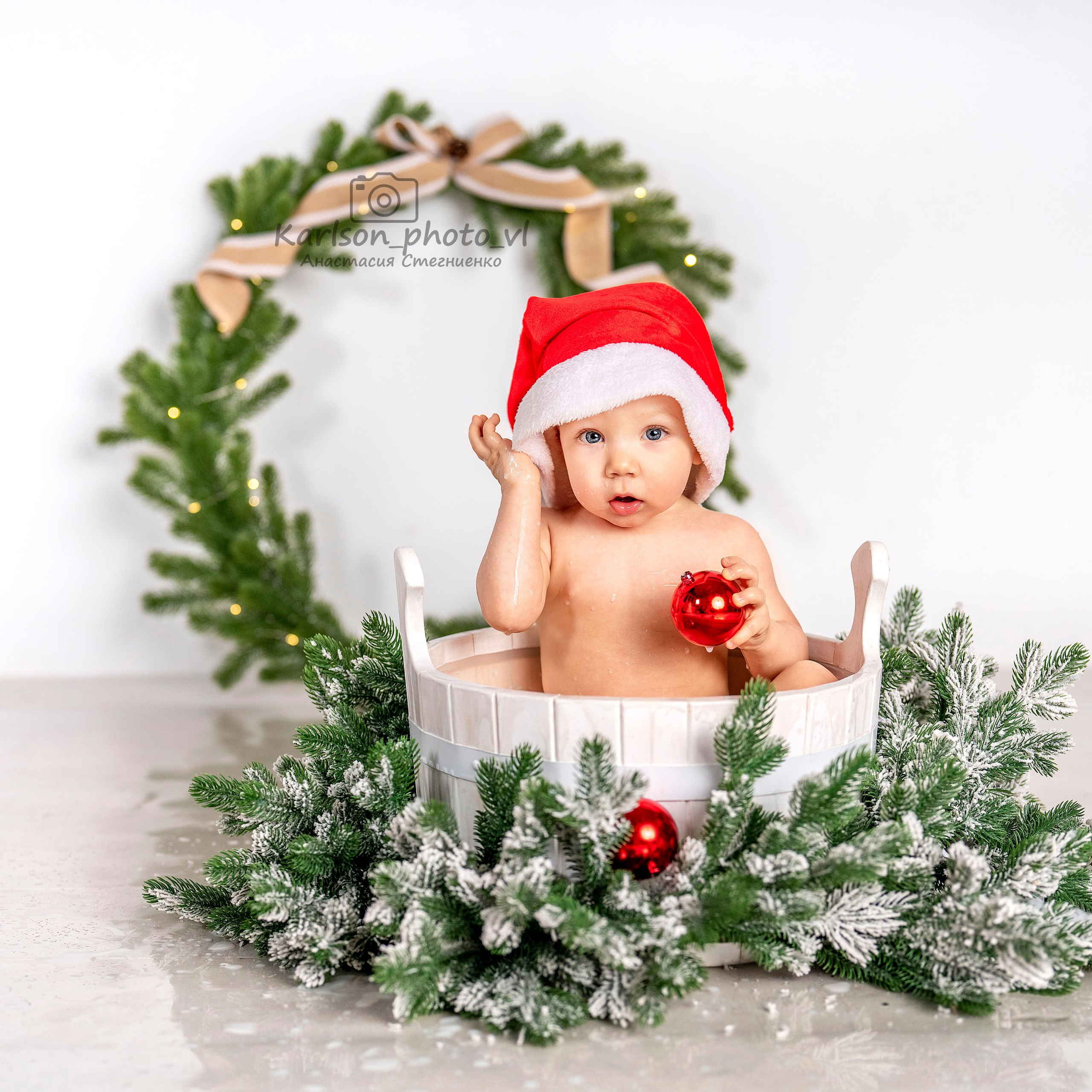 Новый год. Детский и семейный фотограф в Москве Анастасия Стегниенко