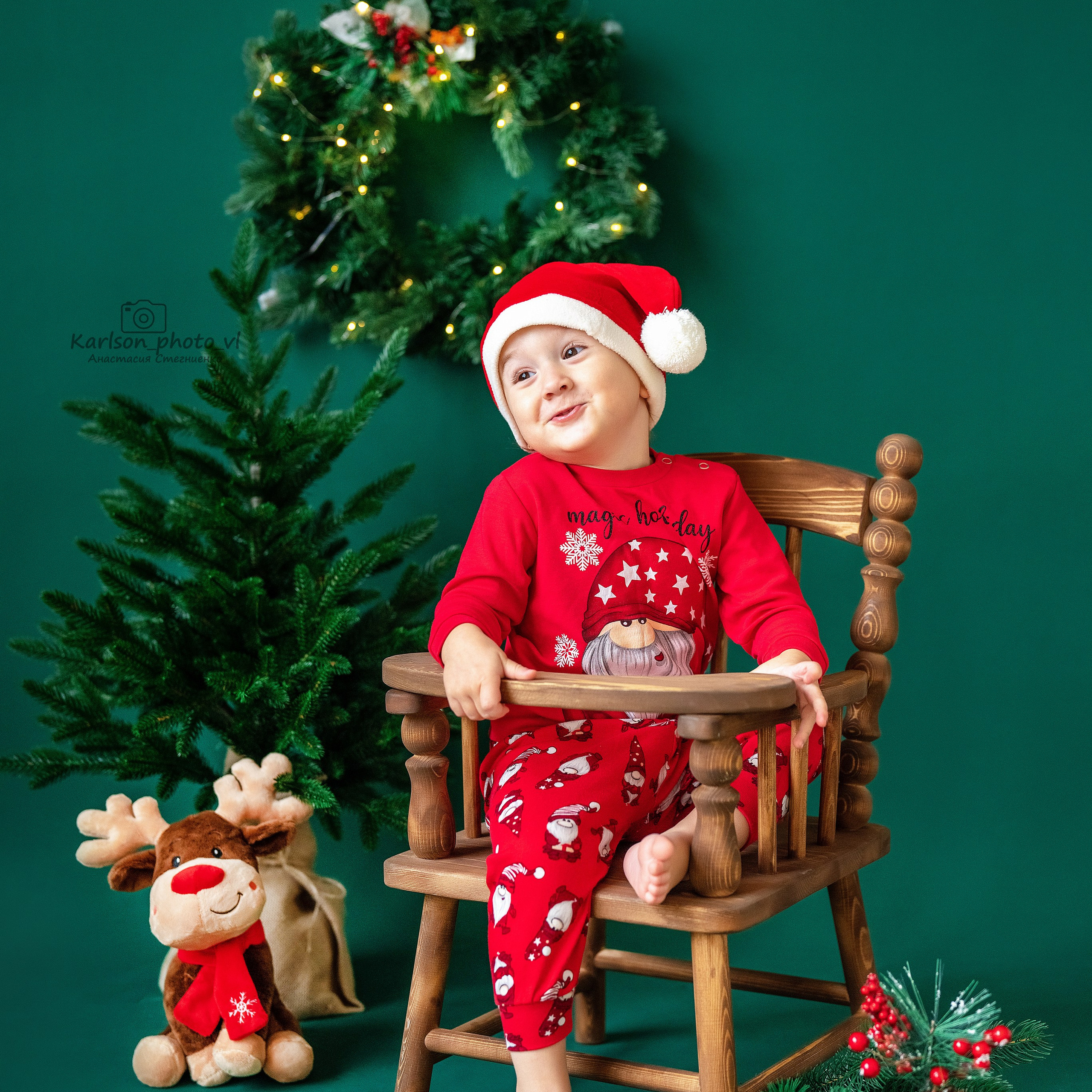 Новый год. Детский и семейный фотограф в Москве Анастасия Стегниенко