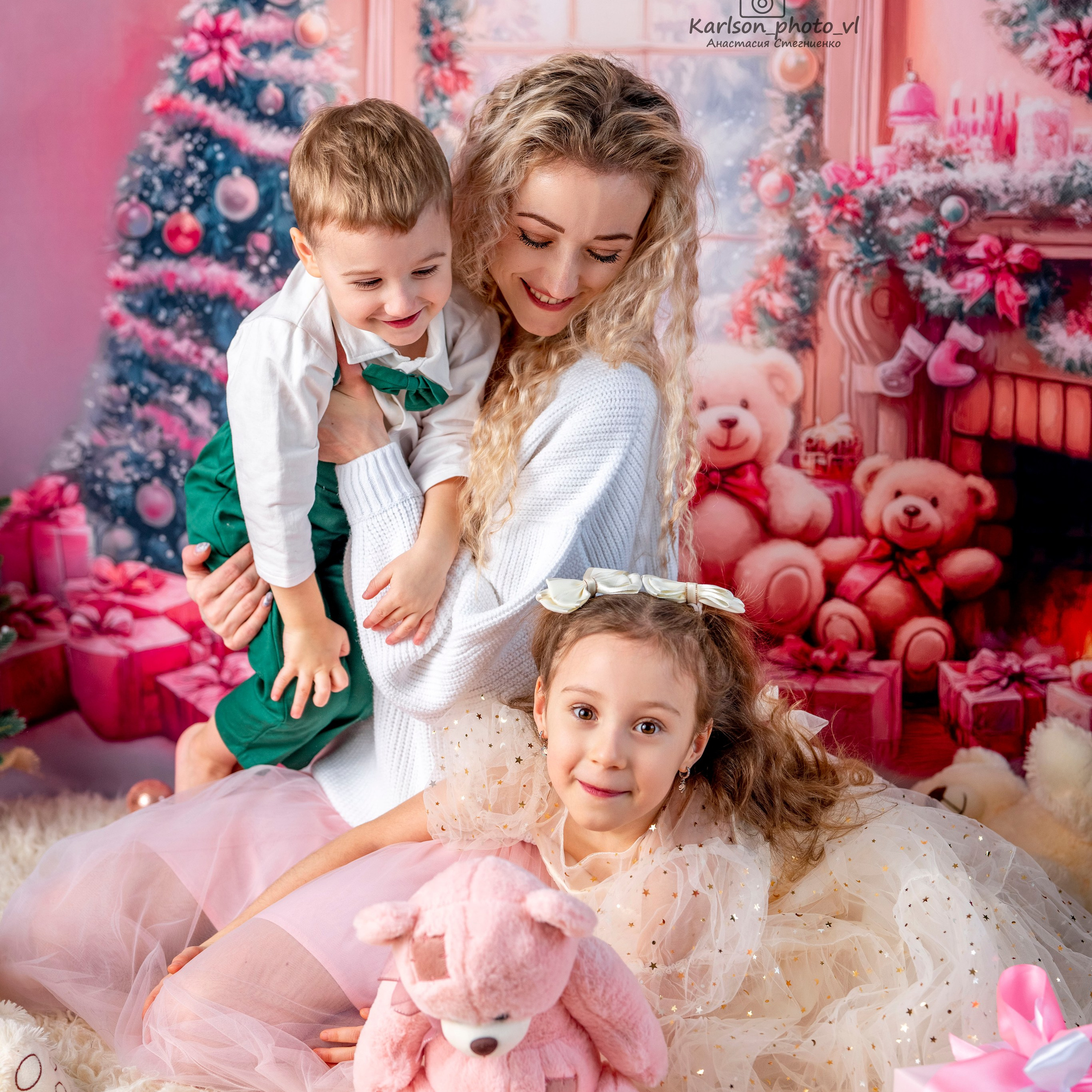 Новый год. Детский и семейный фотограф в Москве Анастасия Стегниенко