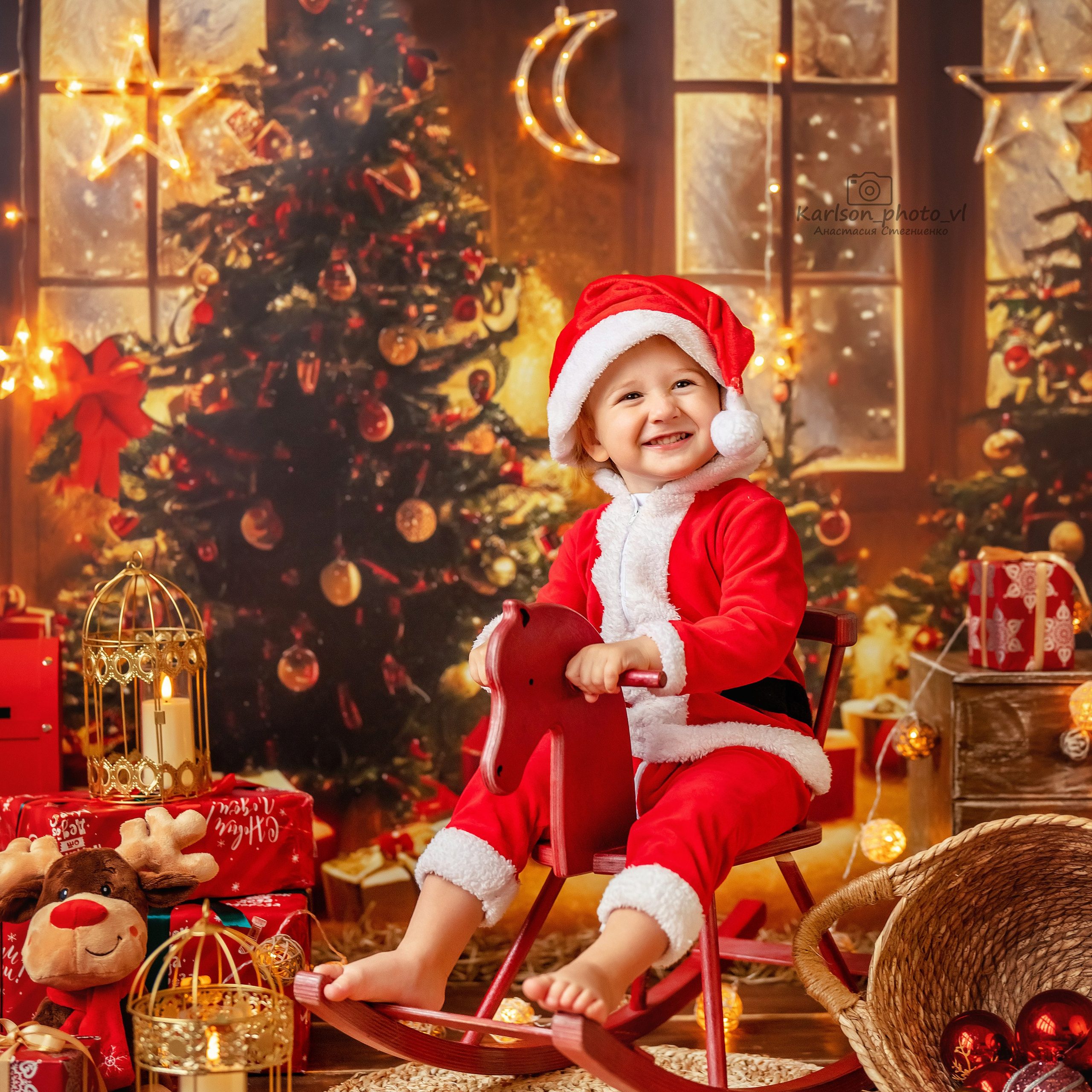 Новый год. Детский и семейный фотограф в Москве Анастасия Стегниенко
