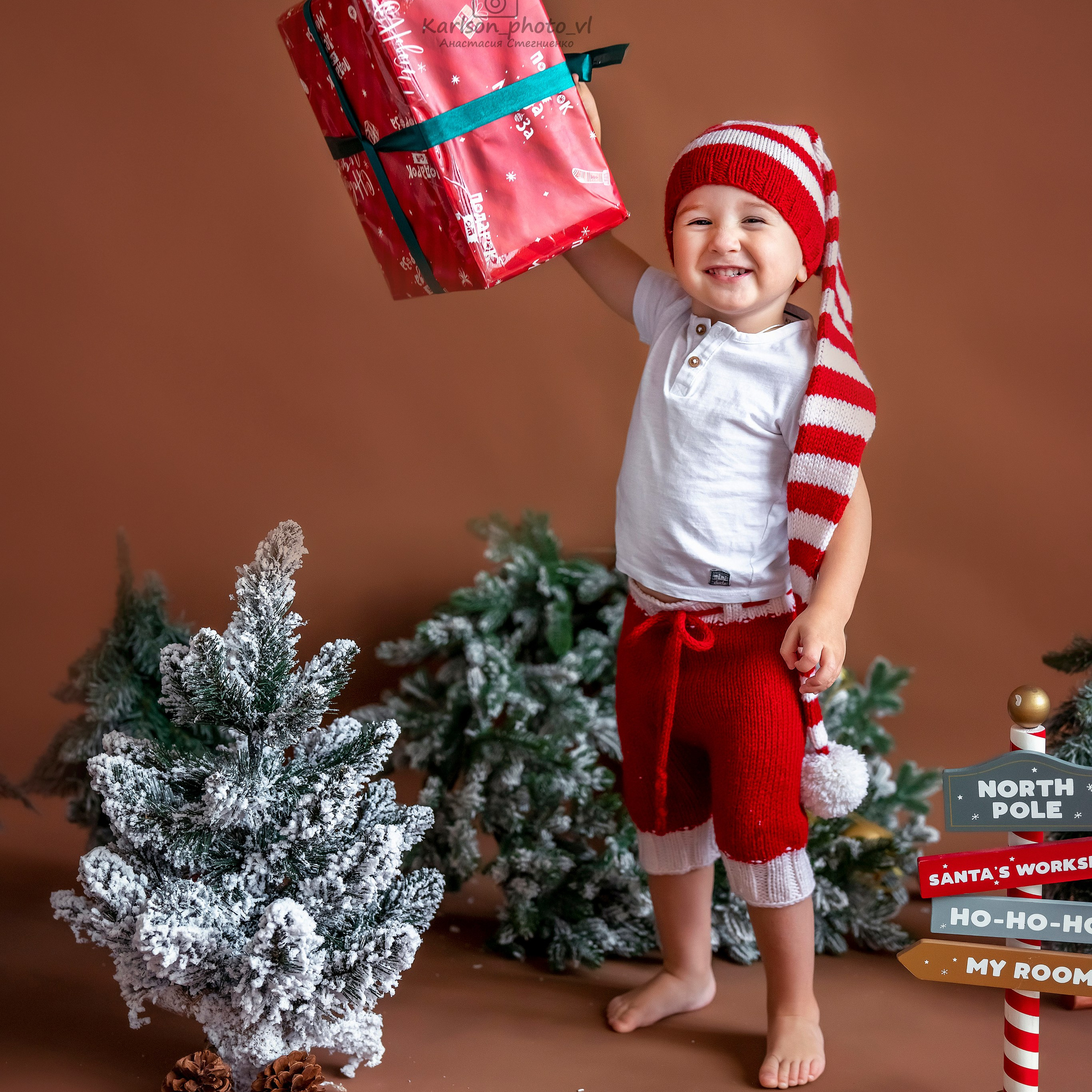 Новый год. Детский и семейный фотограф в Москве Анастасия Стегниенко