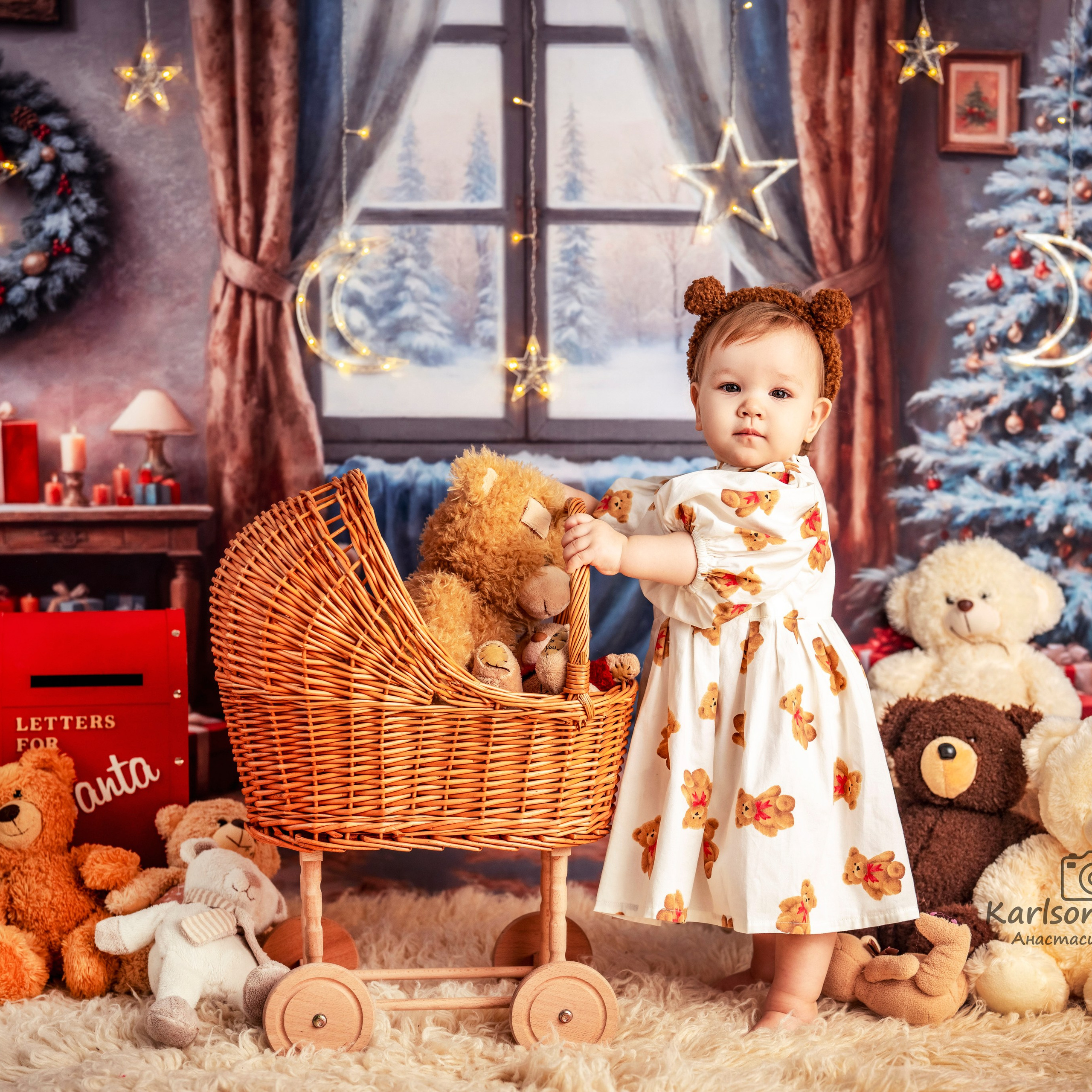 Новый год. Детский и семейный фотограф в Москве Анастасия Стегниенко