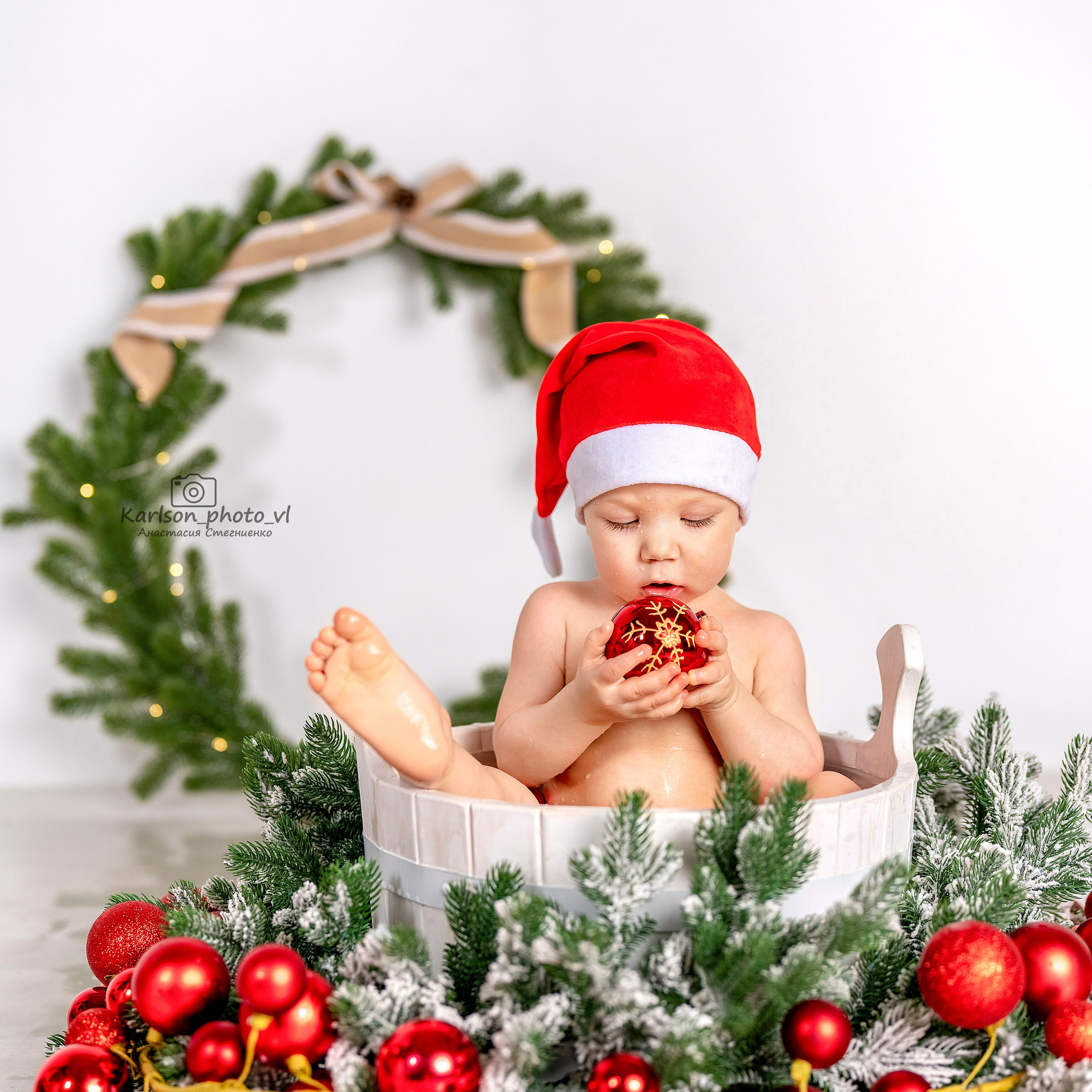 Новый год. Детский и семейный фотограф в Москве Анастасия Стегниенко
