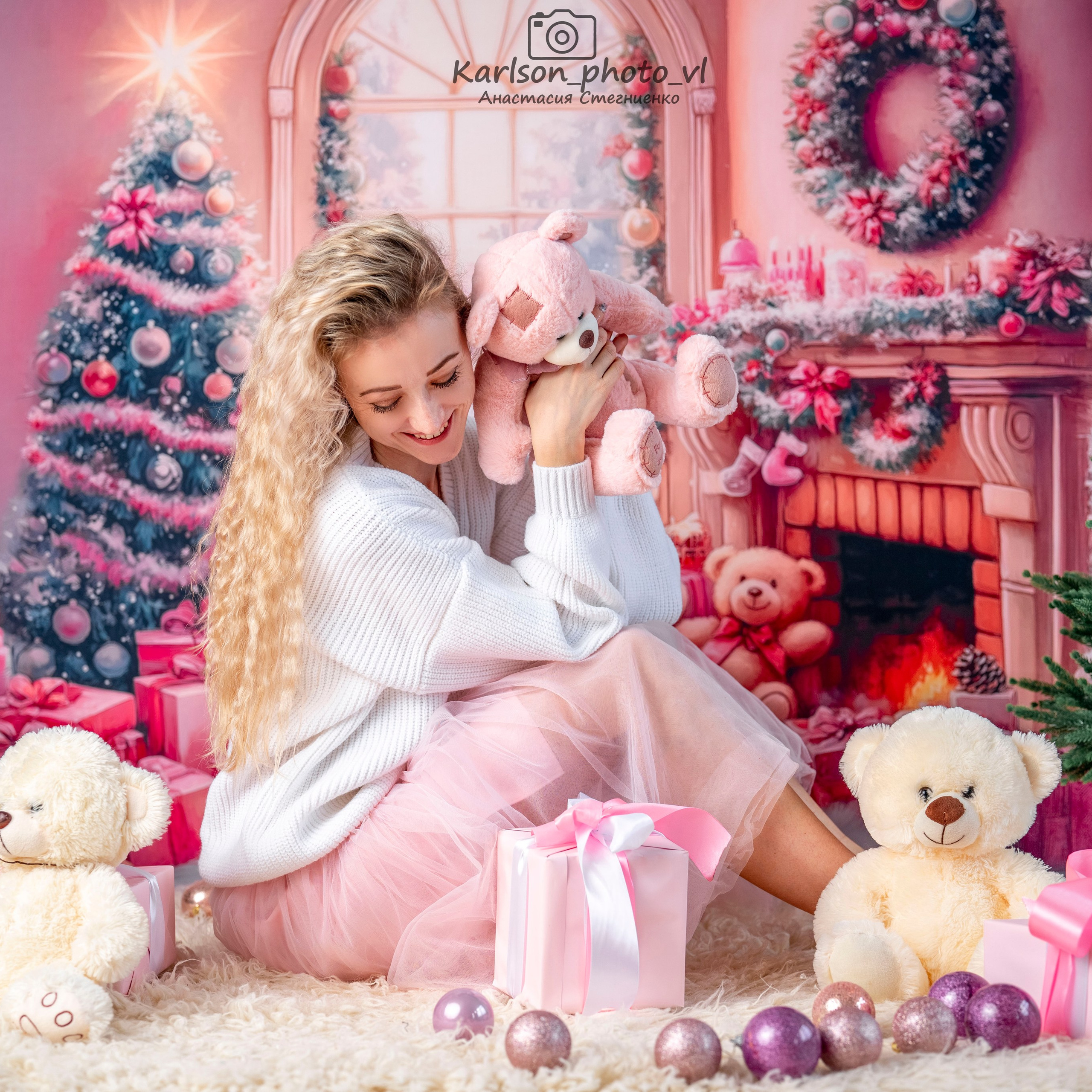 Новый год. Детский и семейный фотограф в Москве Анастасия Стегниенко