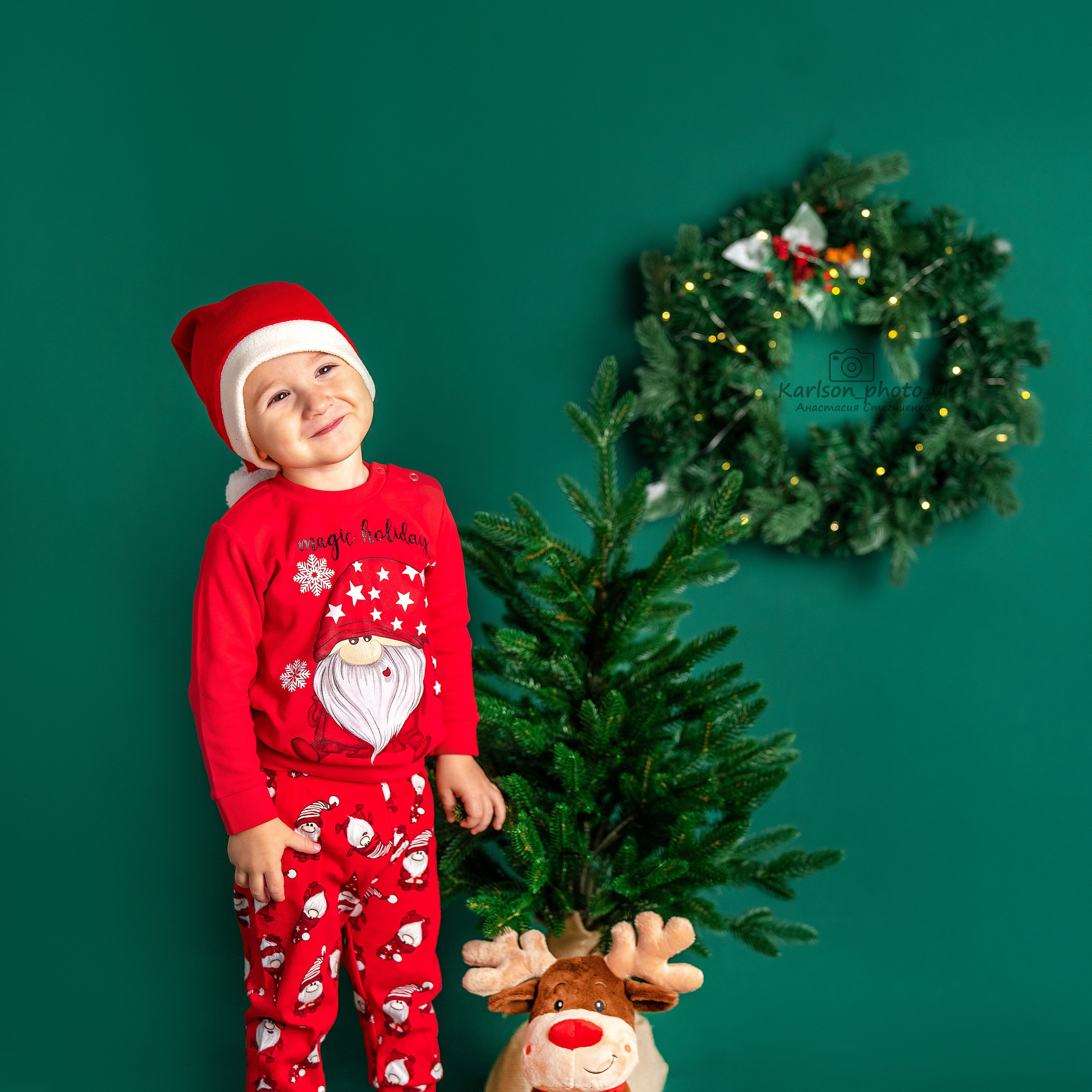 Новый год. Детский и семейный фотограф в Москве Анастасия Стегниенко