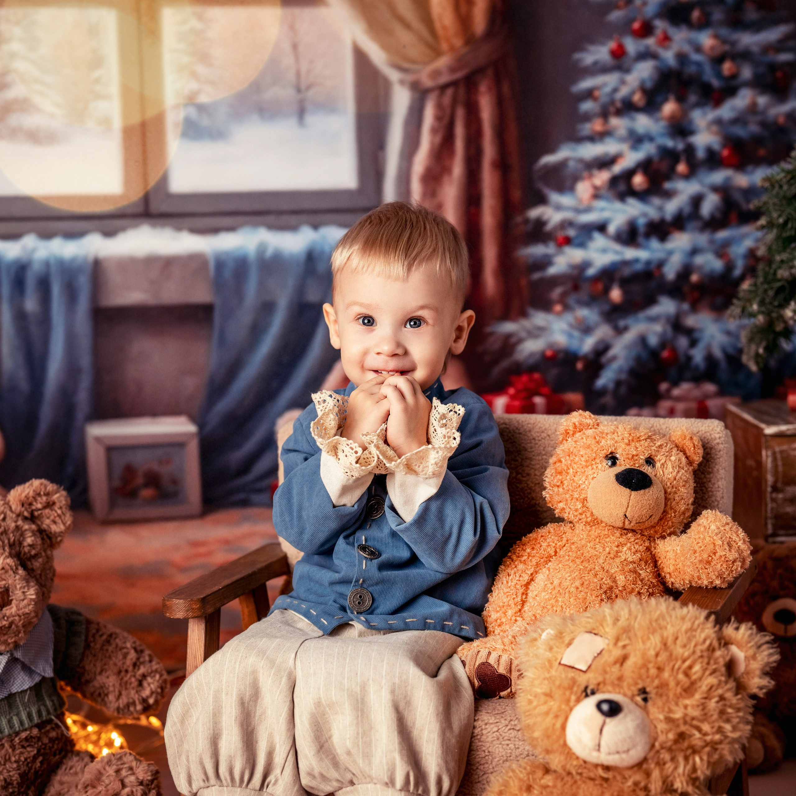 Новый год. Детский и семейный фотограф в Москве Анастасия Стегниенко