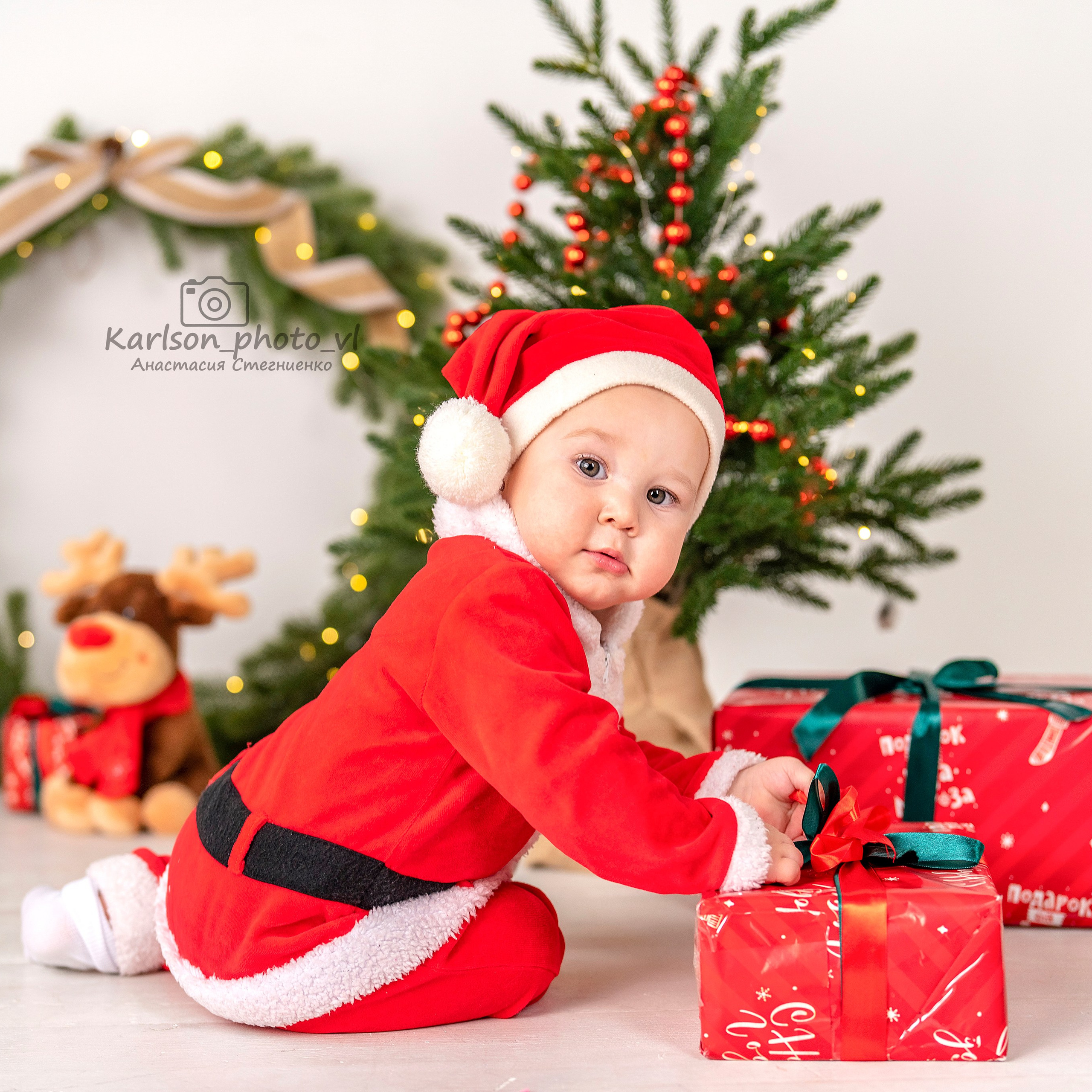 Новый год. Детский и семейный фотограф в Москве Анастасия Стегниенко