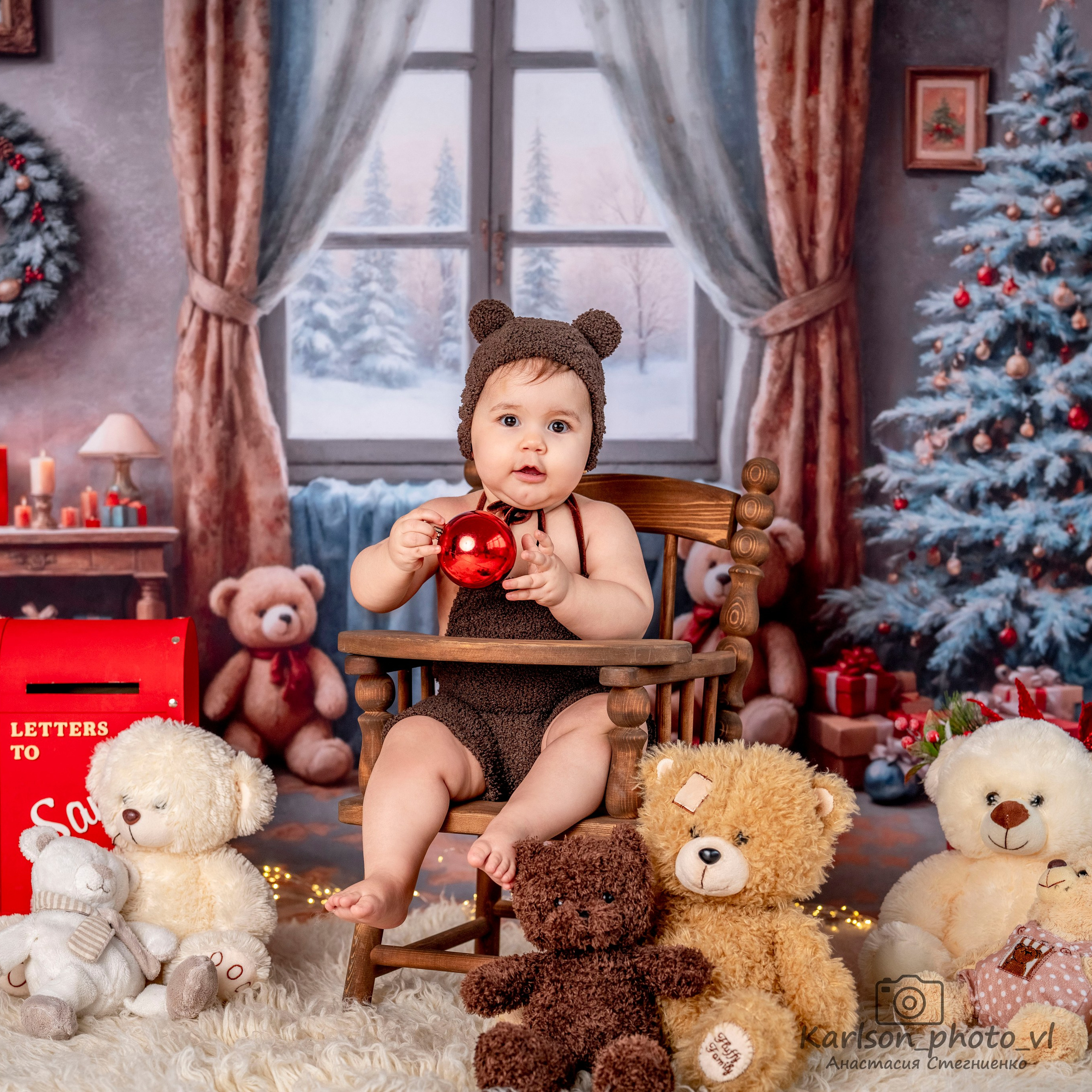 Новый год. Детский и семейный фотограф в Москве Анастасия Стегниенко