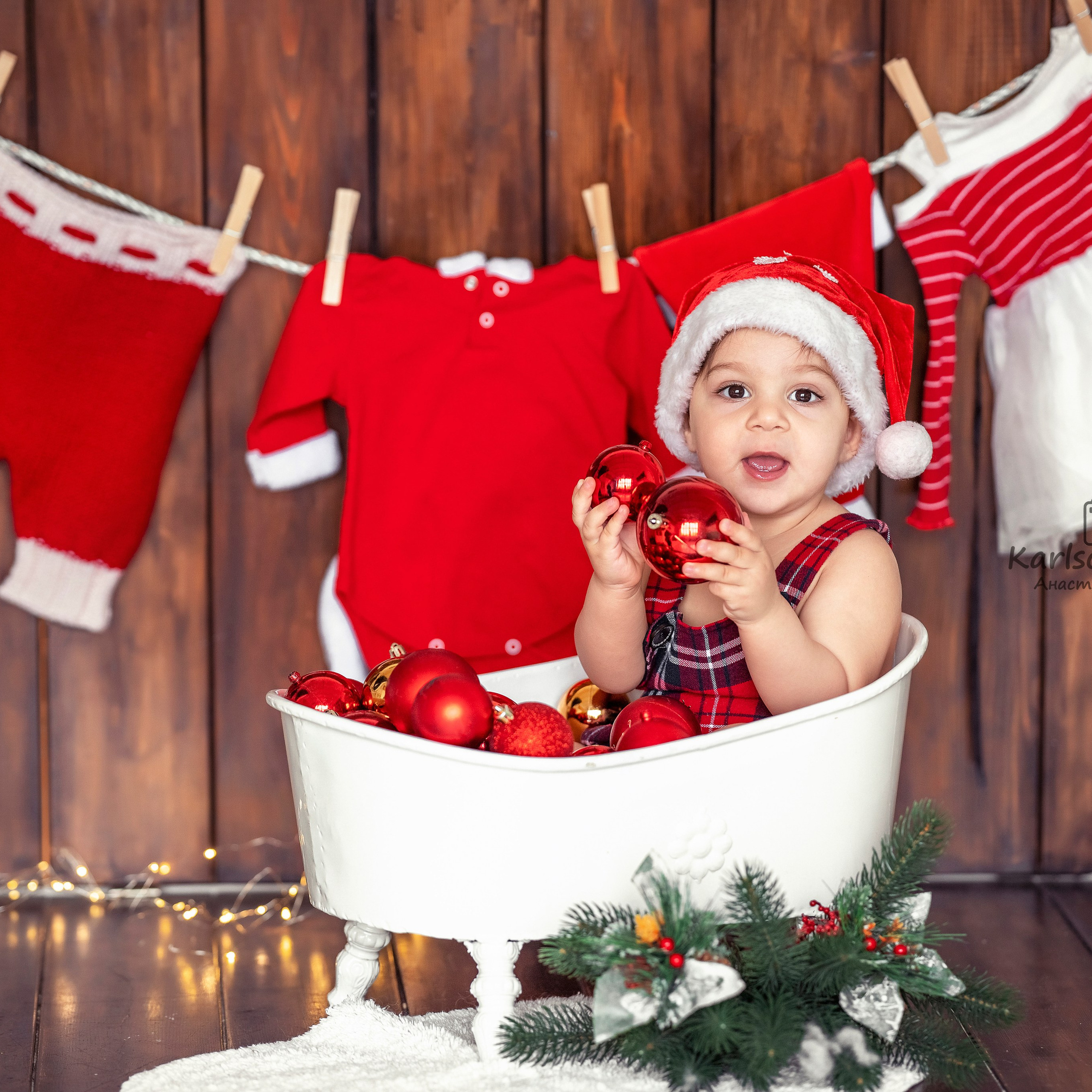 Новый год. Детский и семейный фотограф в Москве Анастасия Стегниенко