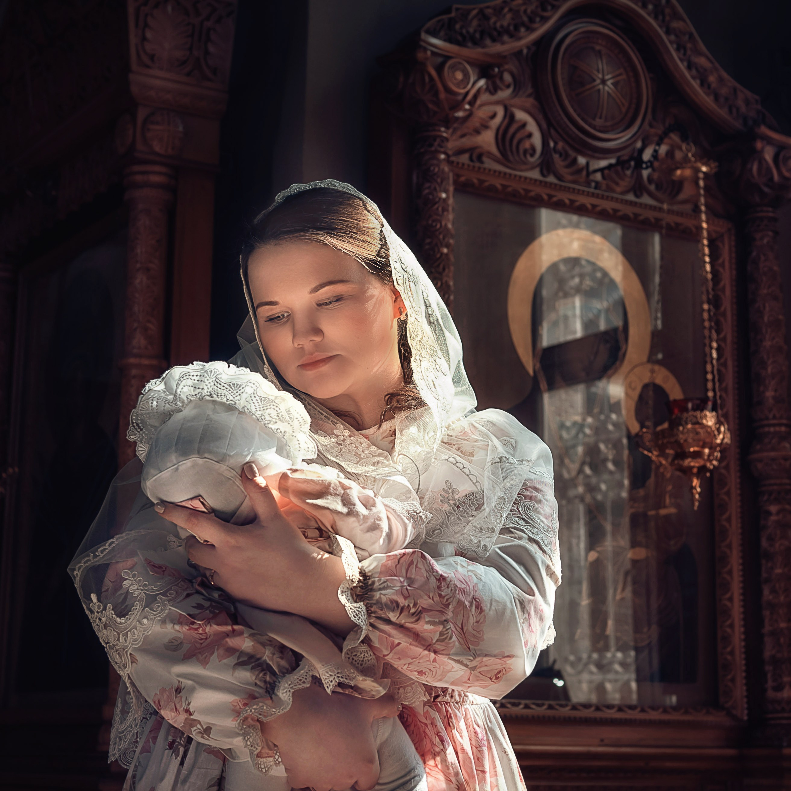 Крещение в Покровском (Феодосиевском) храме г. Тула