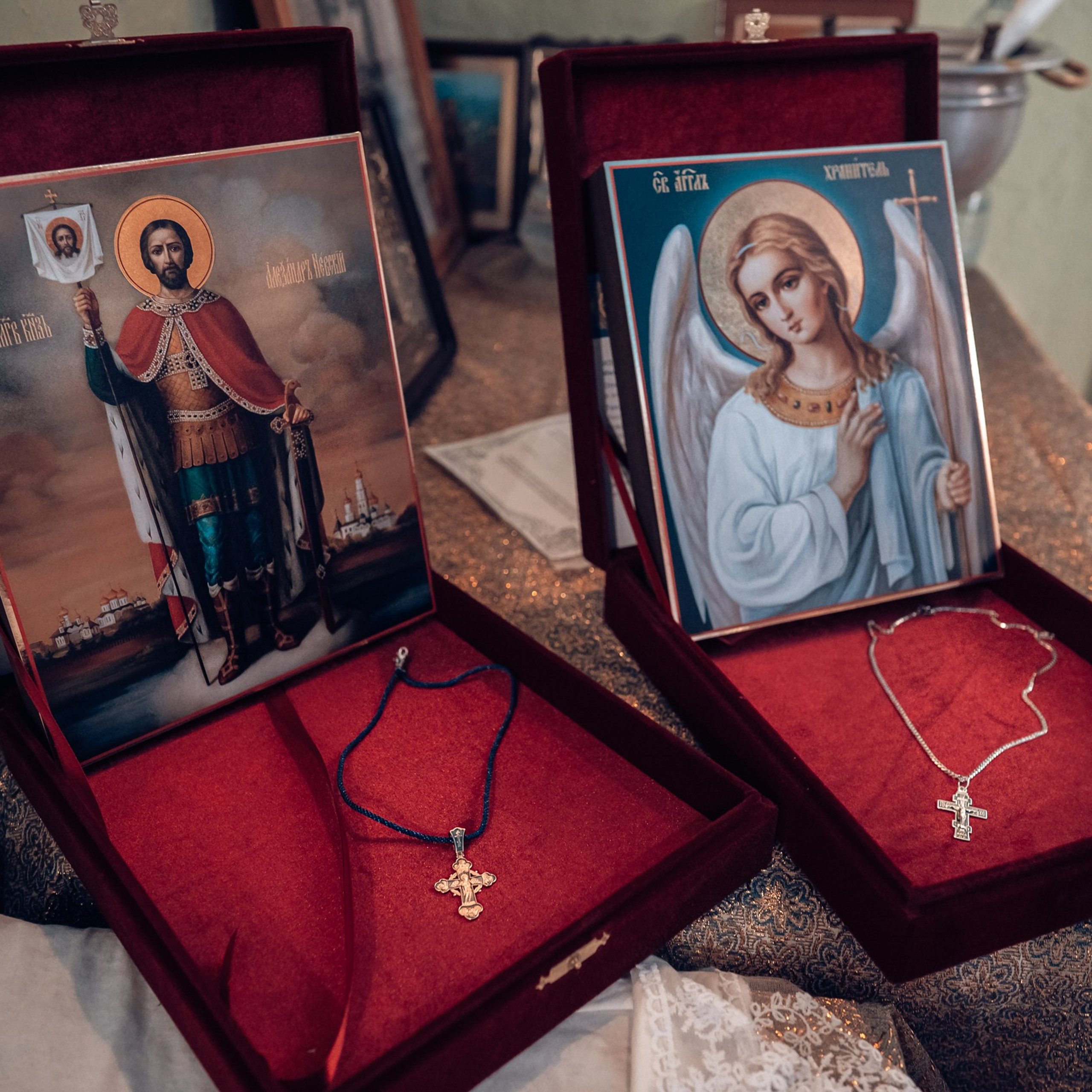 Крещение в храме святого Феодора Ушакова Севастополь