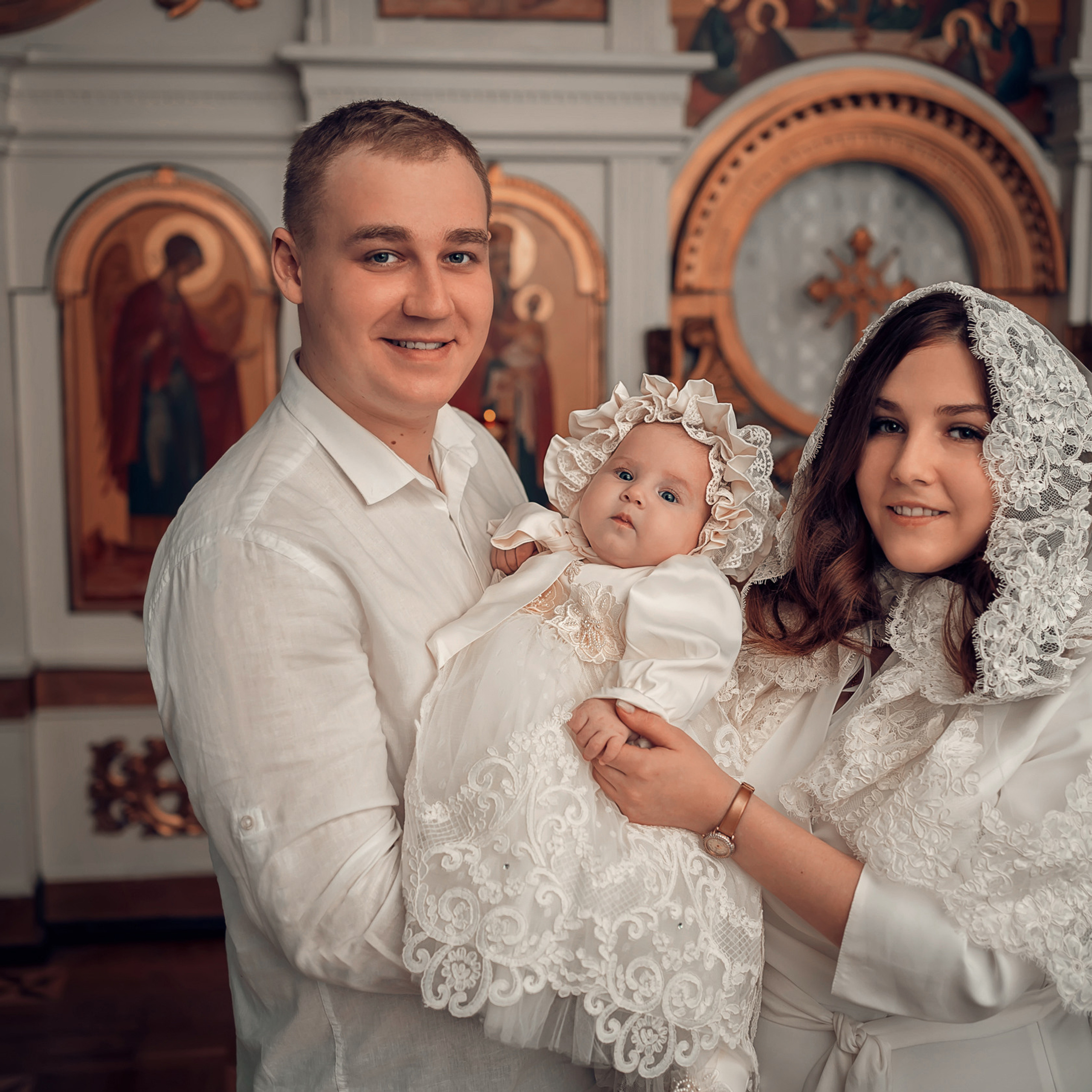 Крещение в Преображенском храме г. Донской