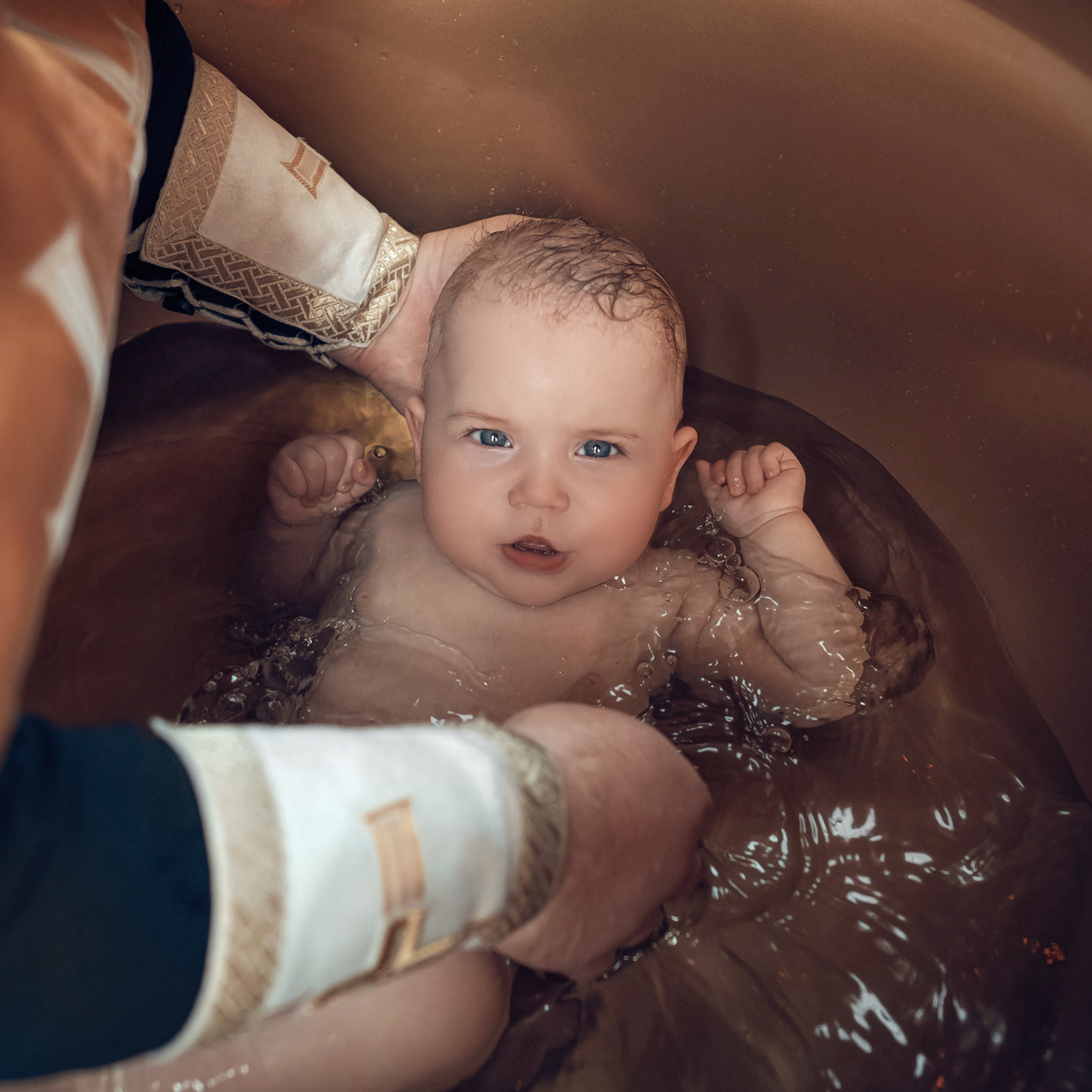 Крещение в храме ап. Андрея Первозванного г. Севастополь