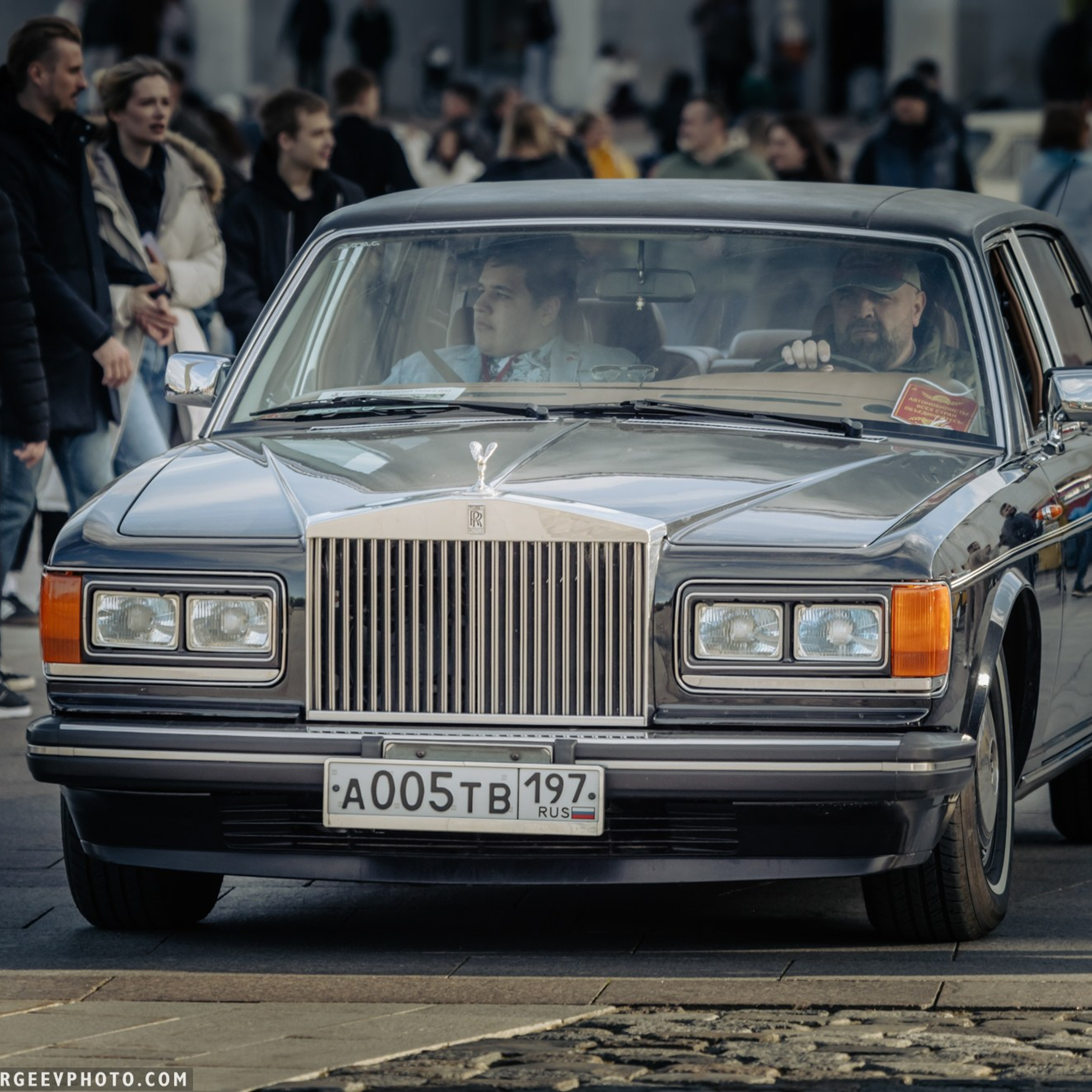Retro cars in Moscow