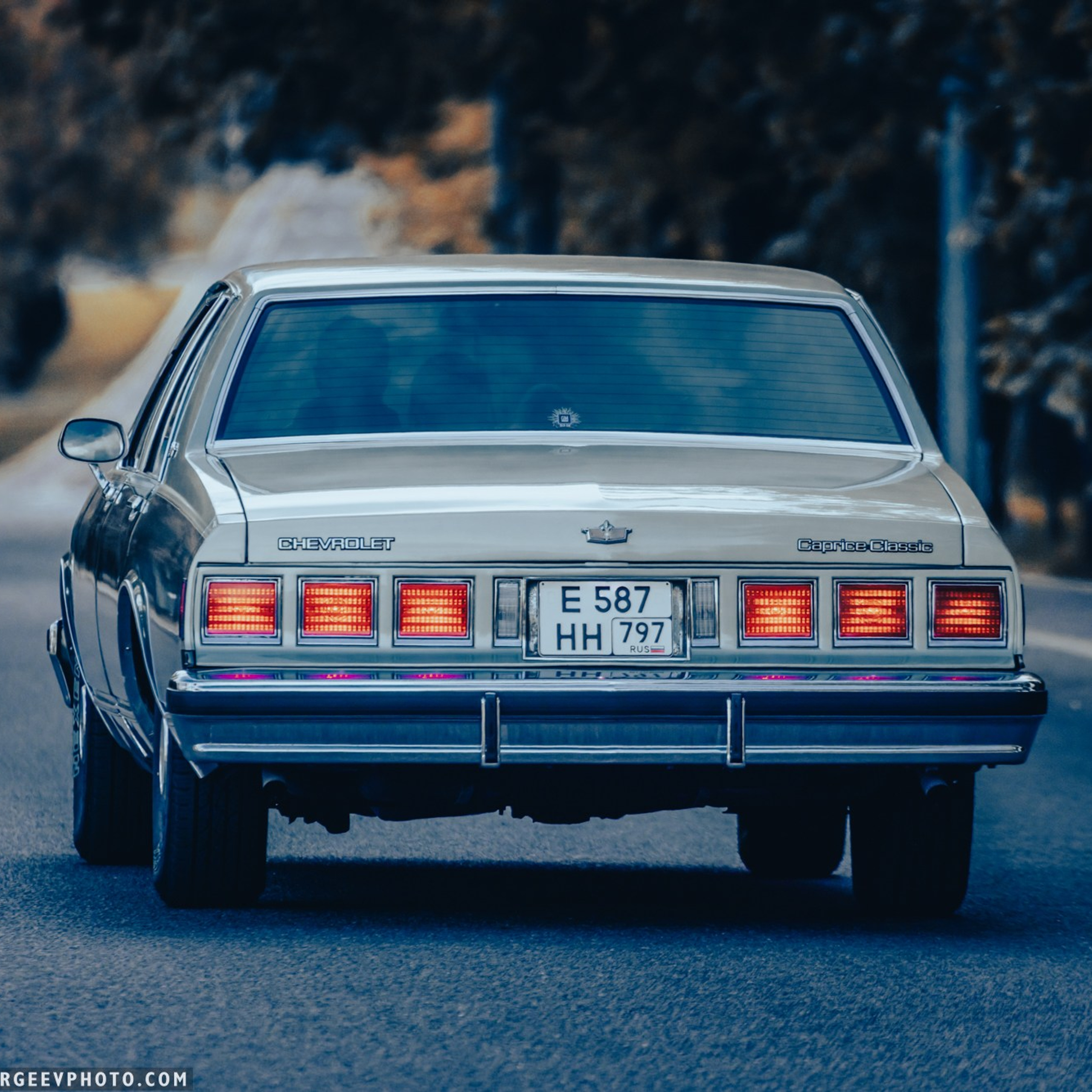 Retro cars in Moscow