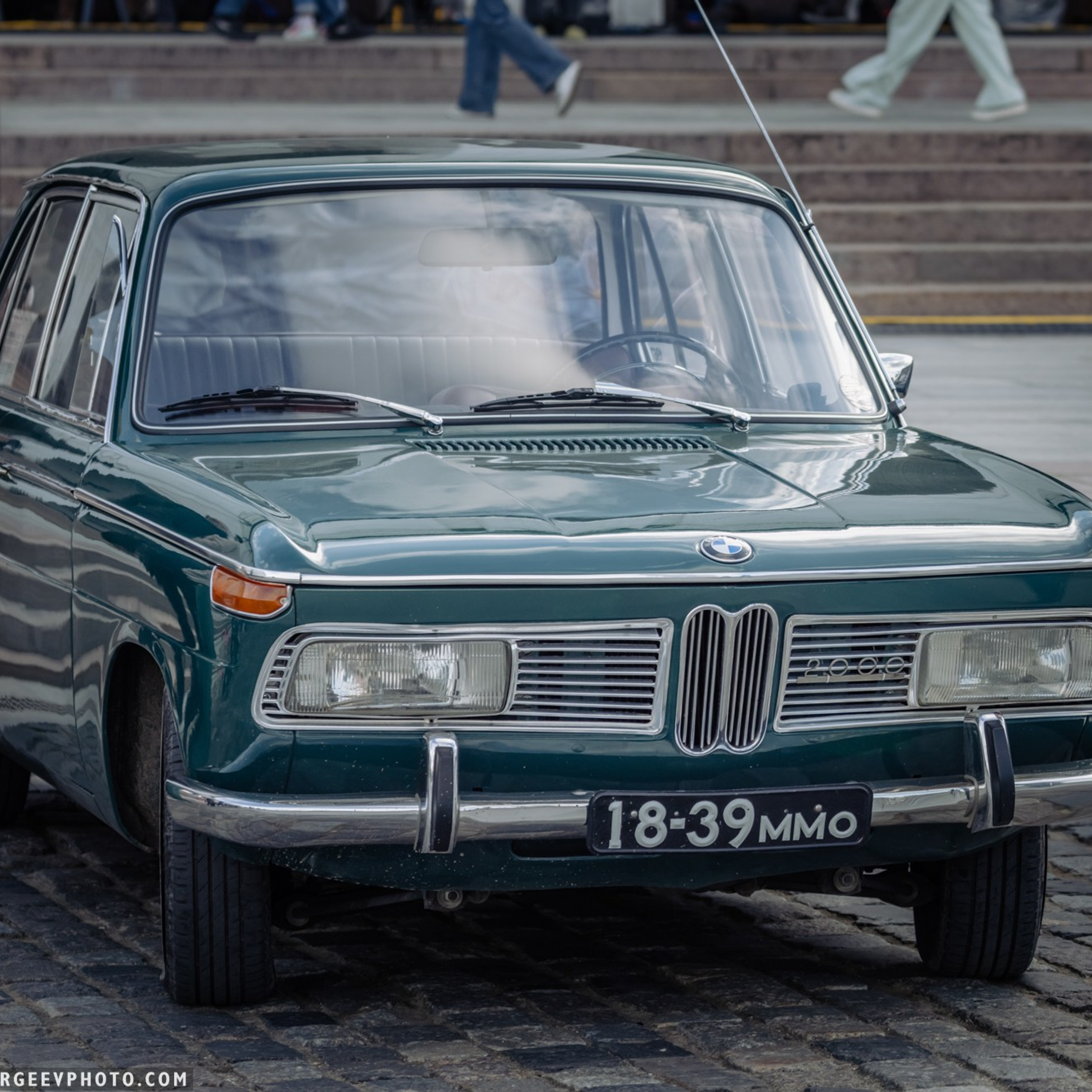 Retro cars in Moscow
